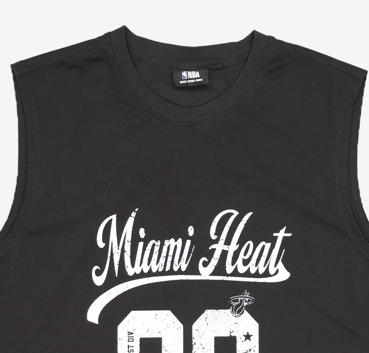 엔비에이(NBA) MIA 넘버링 쿨 슬리브리스(N252TS421P) 블랙 XXL