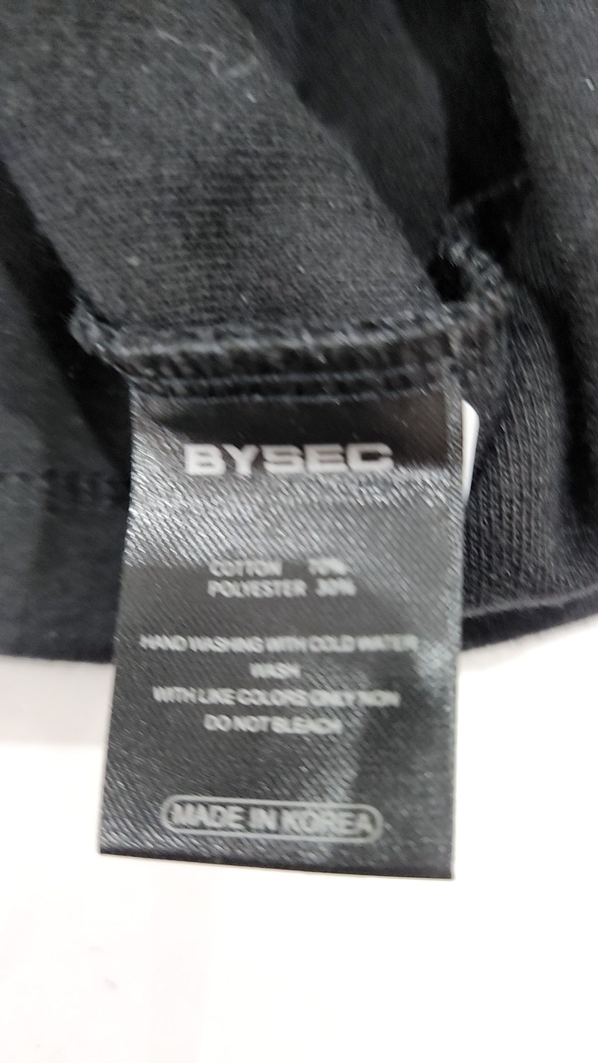 바이젝(BYSEC) 반소매 티셔츠 XXL