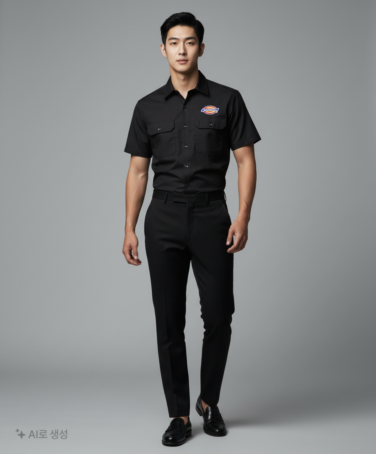 디키즈(DICKIES) 클린턴데일 셔츠 Black M