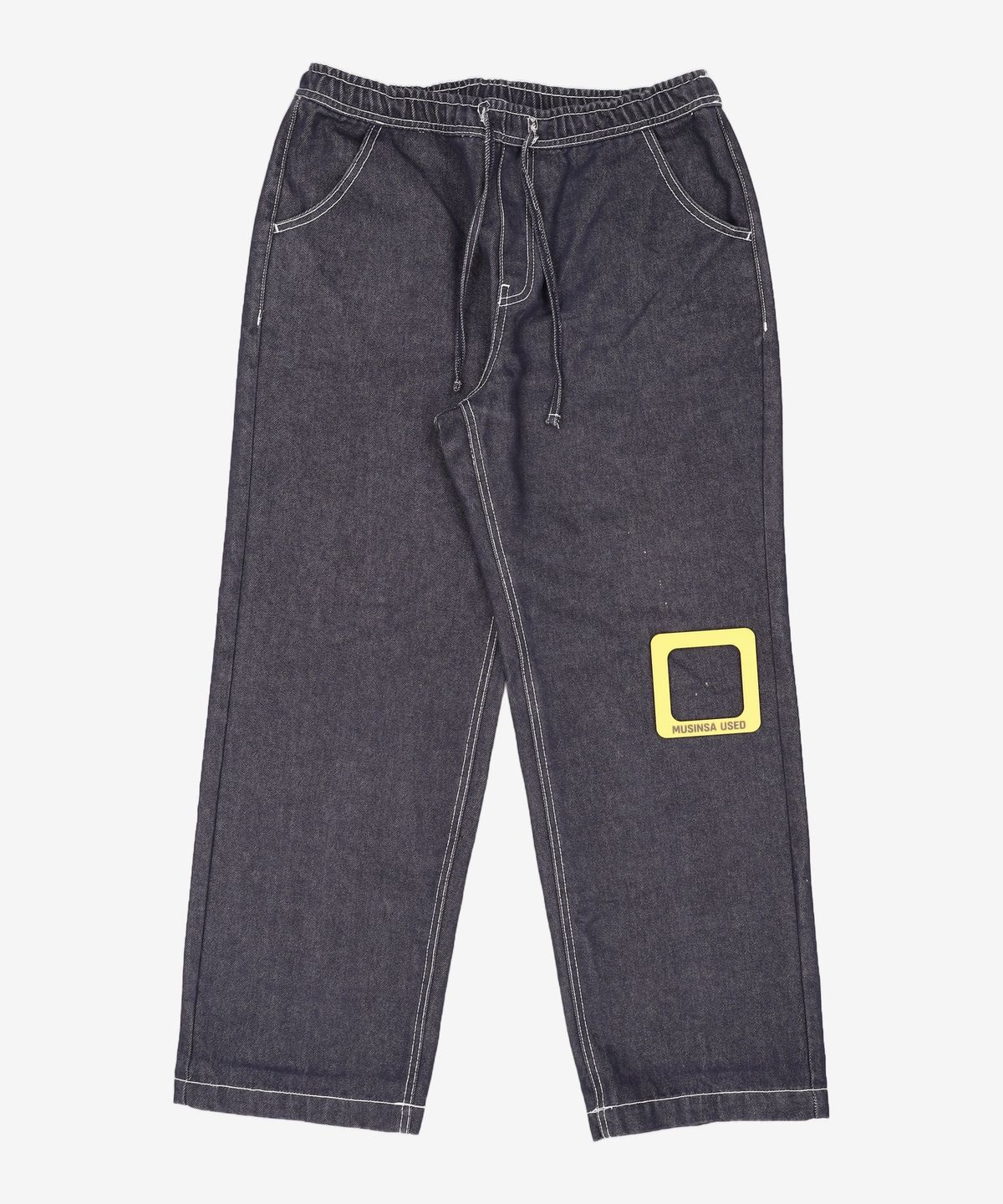 데케트(DECET) Comfortable Banding Denim Pants DCPT025CPIndigo L