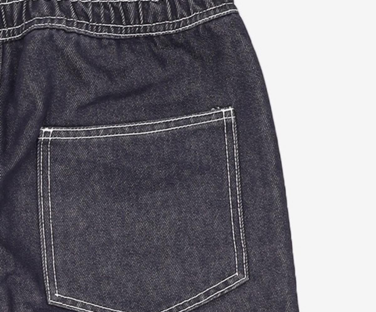 데케트(DECET) Comfortable Banding Denim Pants DCPT025CPIndigo L