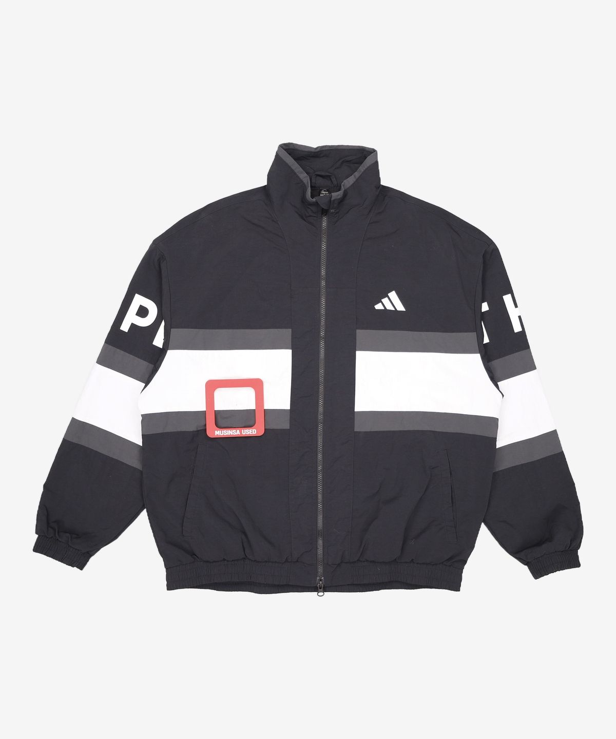 아디다스(ADIDAS) 워딩 팩 루즈 핏 메쉬 라인드 우븐 재킷 JM2064 L