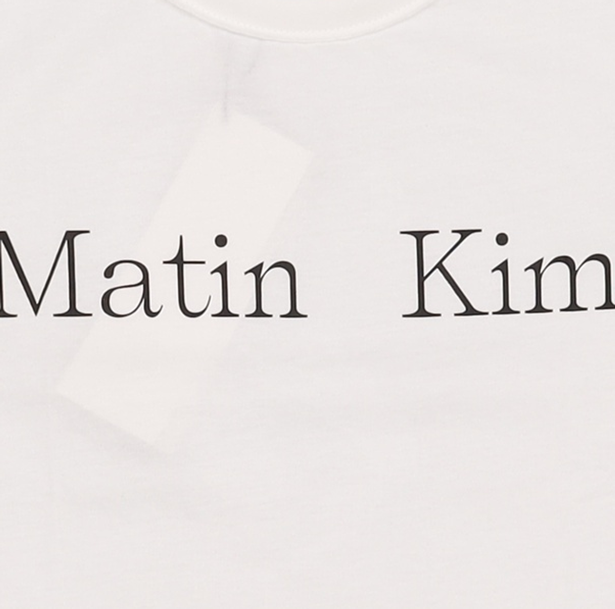 마뗑킴(MATIN KIM) 반소매 티셔츠 FREE