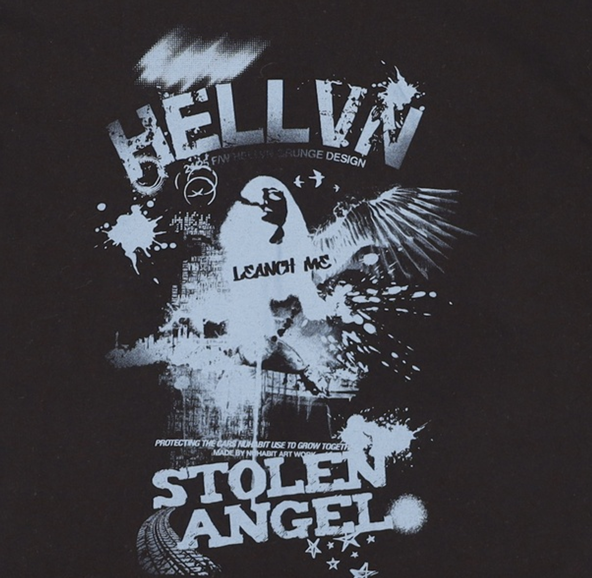 헬븐(HELLVN) 반소매 티셔츠 L