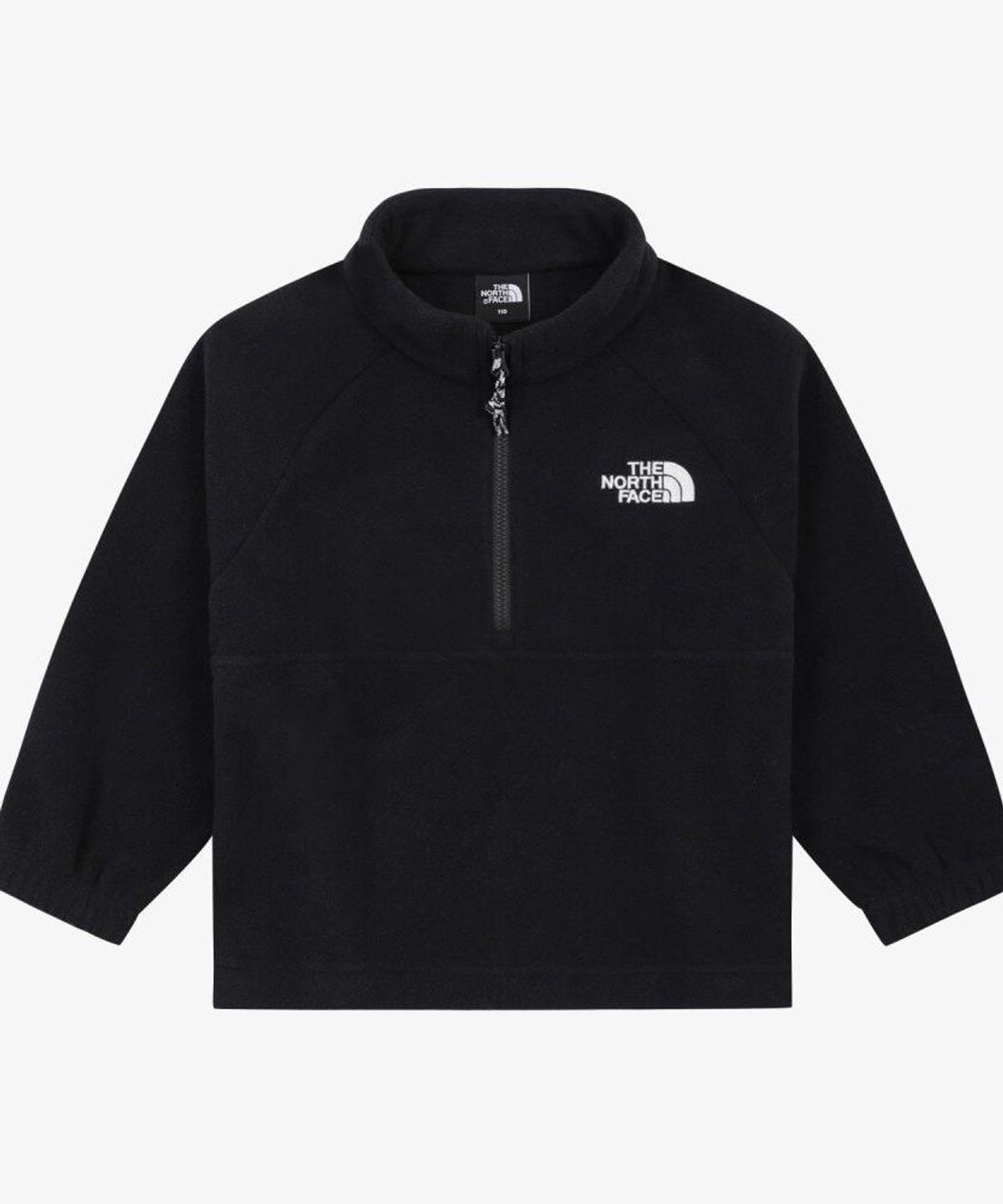 노스페이스 키즈(THE NORTH FACE KIDS) 키즈 캠프아웃 플리스 크루 세트 NT7TS56S_BLK