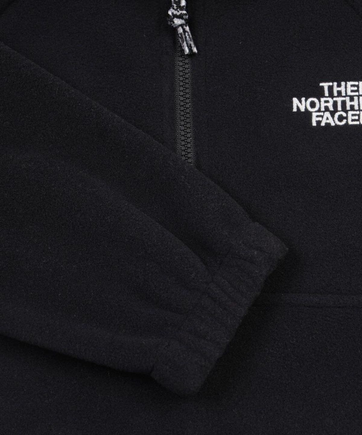 노스페이스 키즈(THE NORTH FACE KIDS) 키즈 캠프아웃 플리스 크루 세트 NT7TS56S_BLK