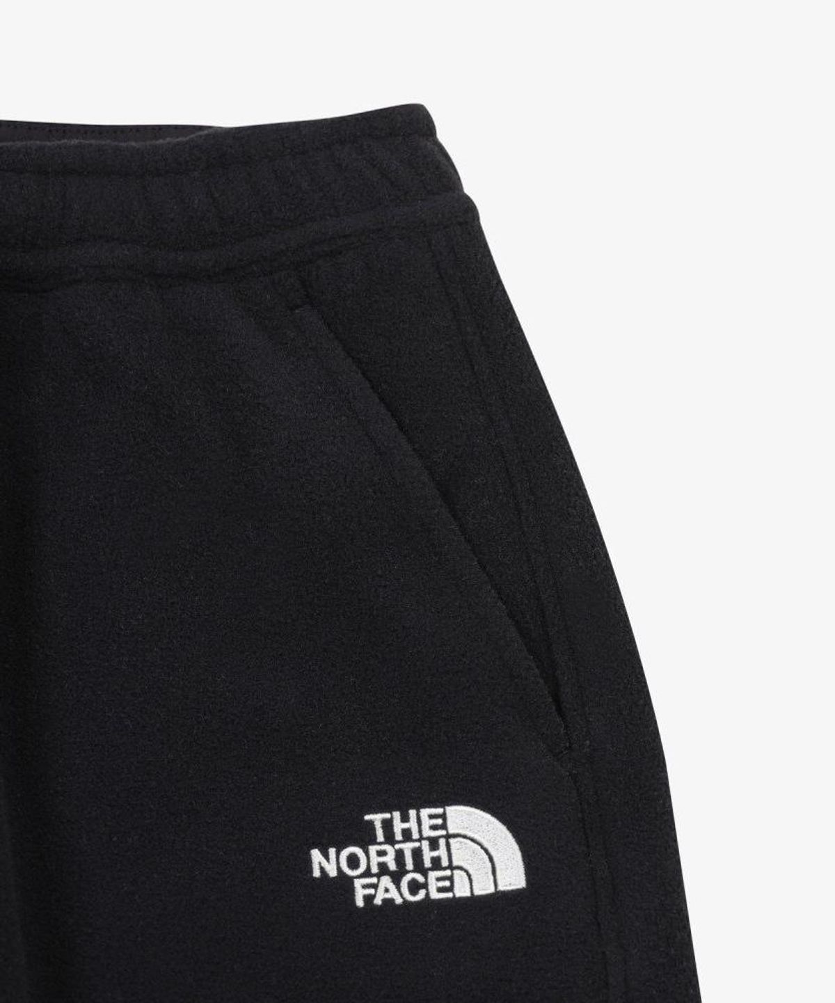 노스페이스 키즈(THE NORTH FACE KIDS) 키즈 캠프아웃 플리스 크루 세트 NT7TS56S_BLK