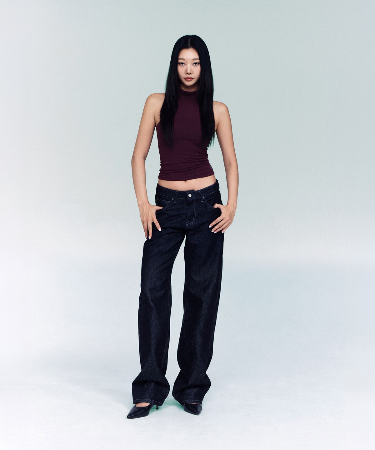 2000아카이브스(2000ARCHIVES) ALYS STRAIGHT JEAN (INDIGO)