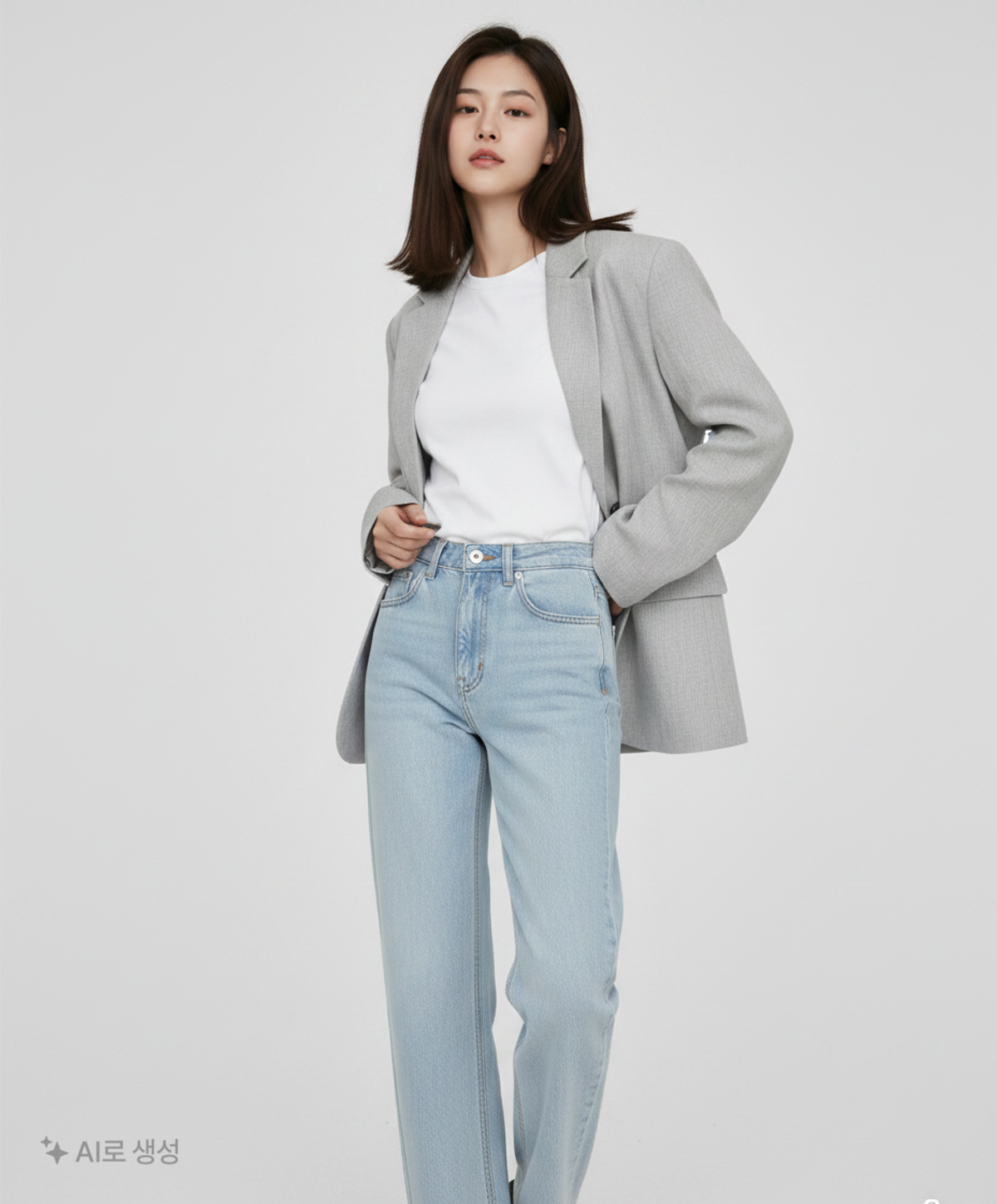 3.3 필드트립(3.3 FIELD TRIP) 청/데님 팬츠 S