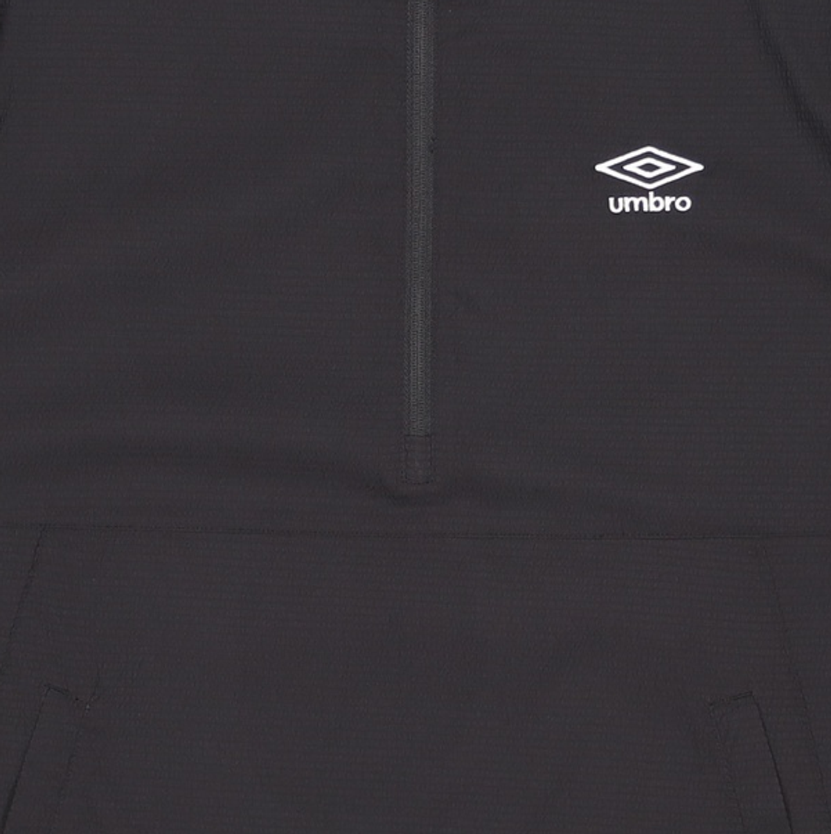 엄브로(UMBRO) 시어서커 반팔 스탠넥 아노락 블랙(UQ221CWT63) 95