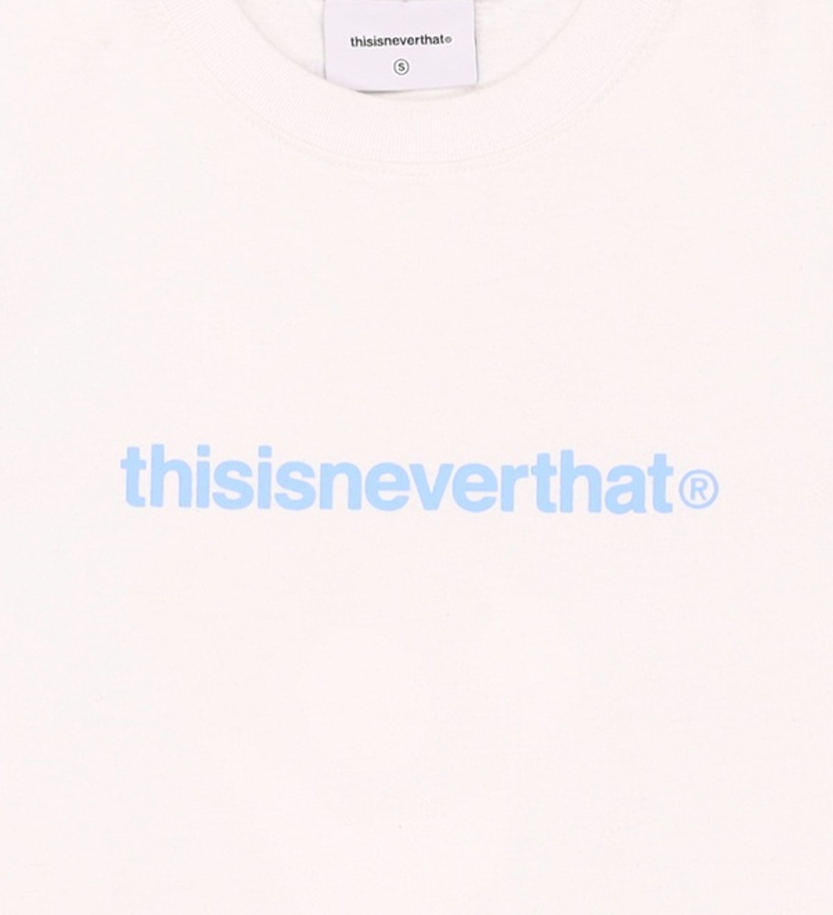 디스이즈네버댓(THISISNEVERTHAT) (SS23) T Logo W Tee White S