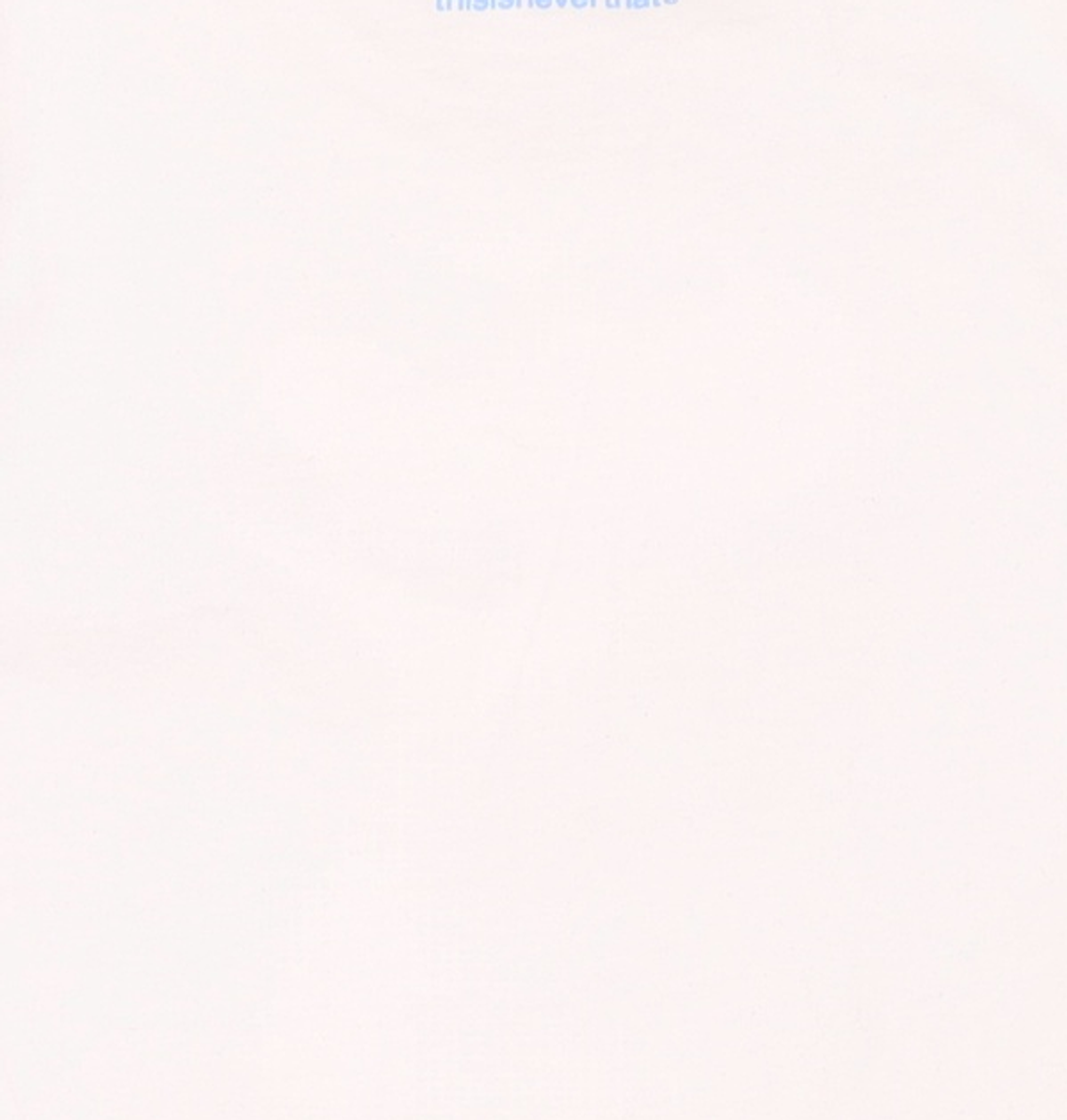 디스이즈네버댓(THISISNEVERTHAT) (SS23) T Logo W Tee White S