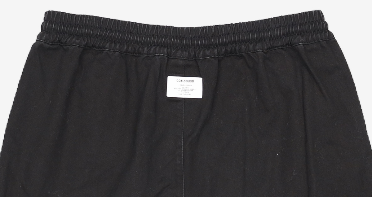 골스튜디오(GOALSTUDIO) FREE KICK CAPSULE COTTON CHINO SHORTS - BLACK L