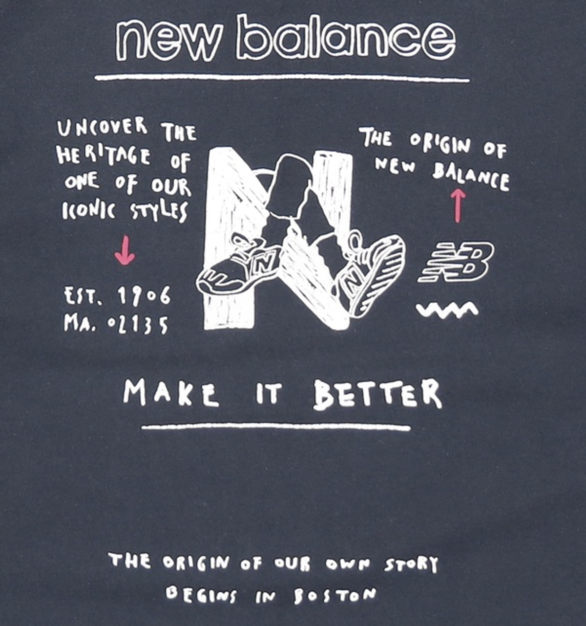 뉴발란스(NEW BALANCE) 반소매 티셔츠 90