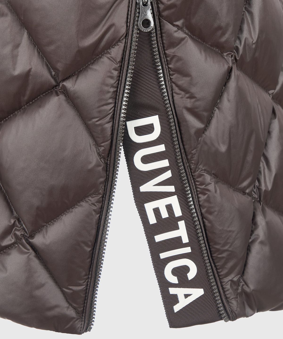 듀베티카(DUVETICA) 나스카라 롱(다크 브라운)(여성 반팔다운)
