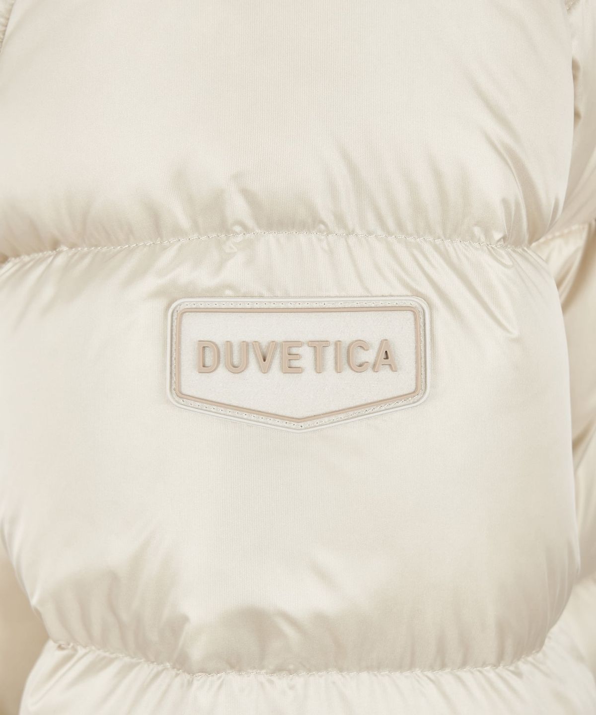 듀베티카(DUVETICA) 엘베지아 미드(다크 아이보리)(여성 다운점퍼)