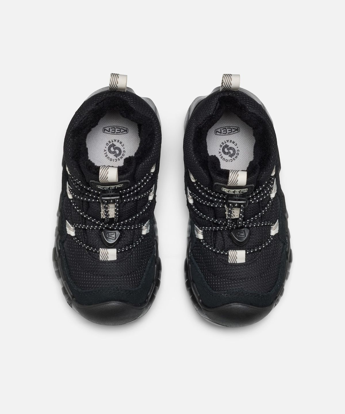 킨(KEEN) 하이파우저 처커 워터프루프 키즈(리틀키즈) 부츠 BLACK/BIRCH