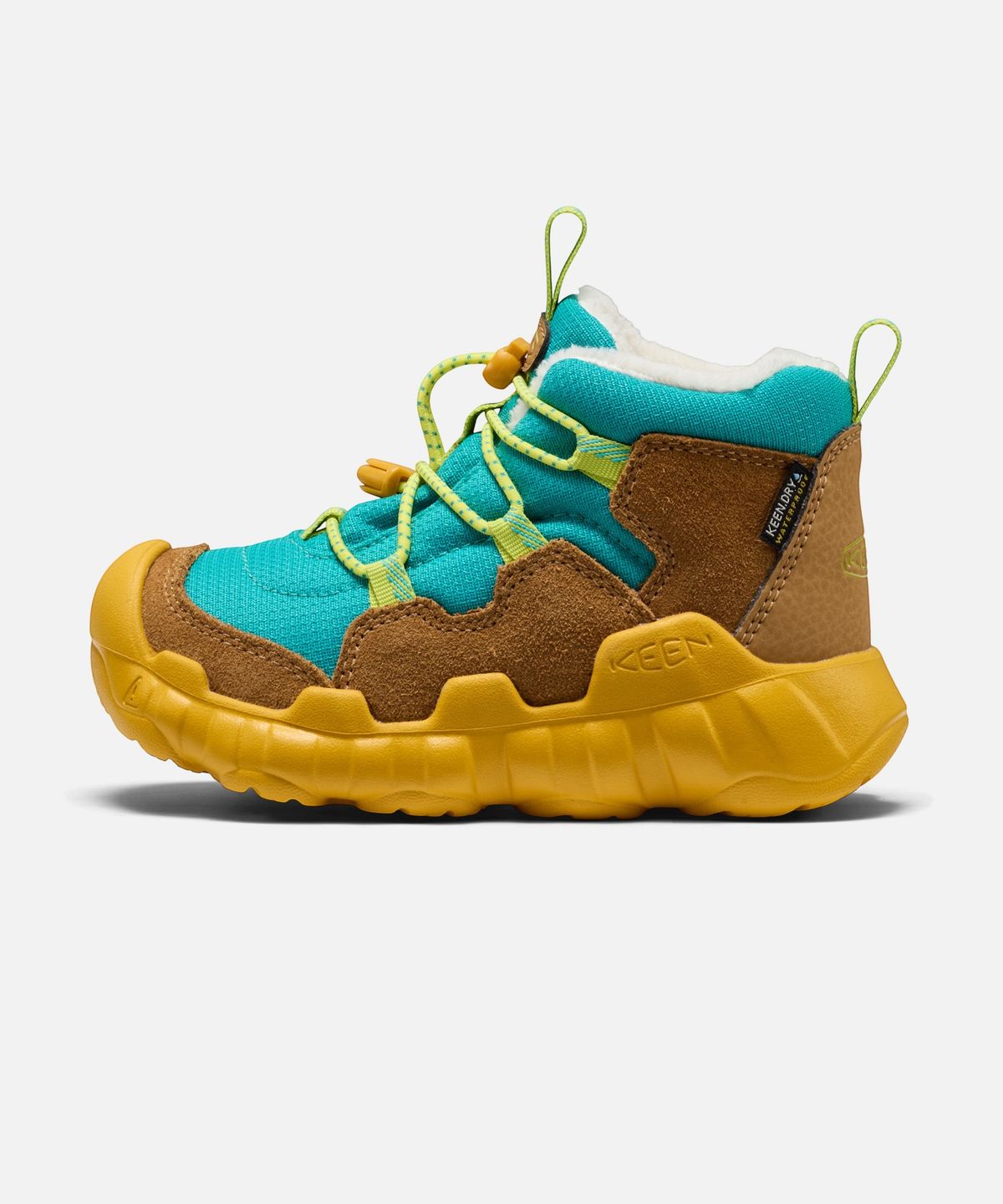 킨(KEEN) 하이파우저 처커 워터프루프 키즈(리틀키즈) 부츠 CHIPMUNK/BALTIC