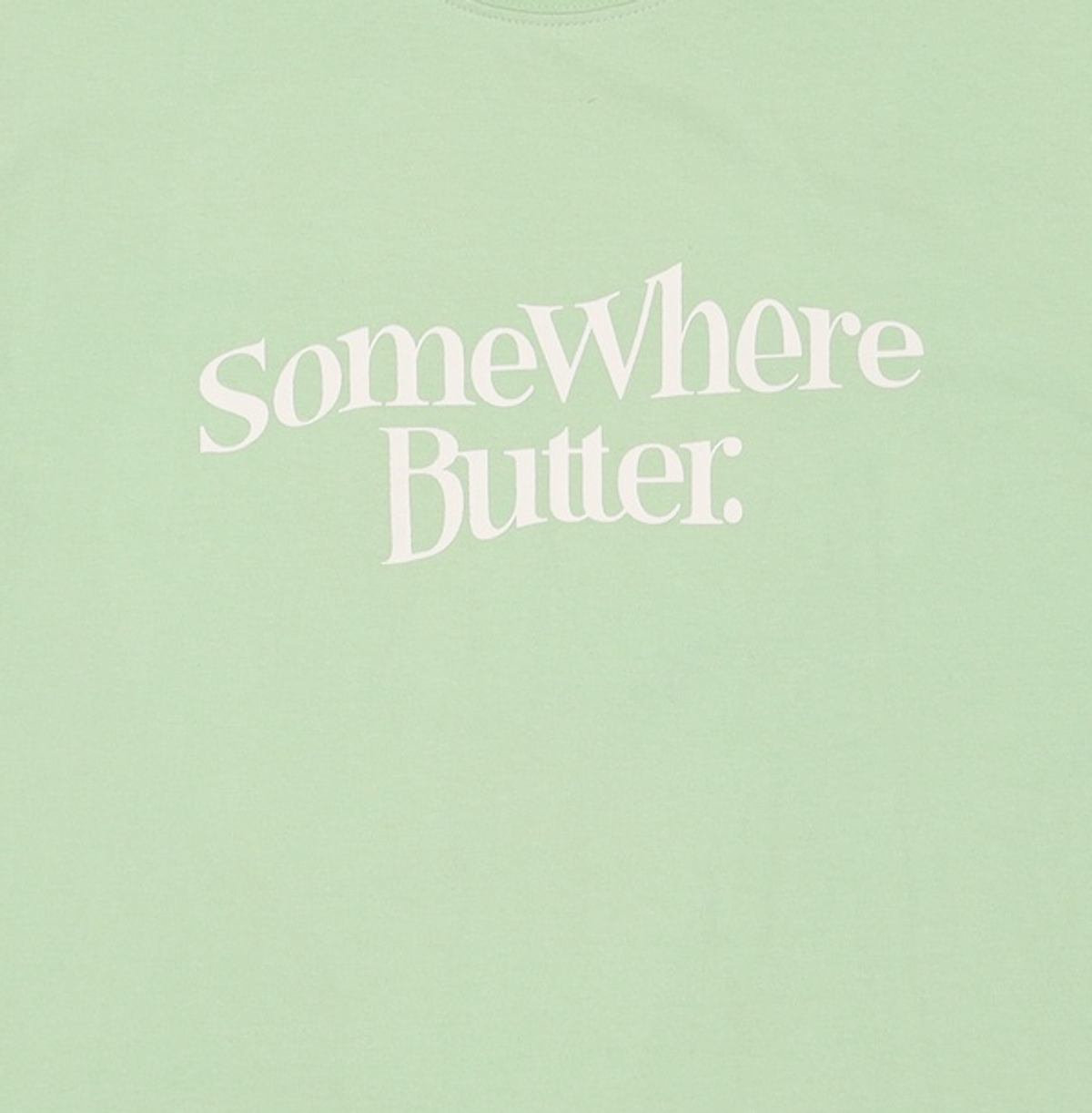 썸웨어버터(SOMEWHEREBUTTER) 반소매 티셔츠 XL