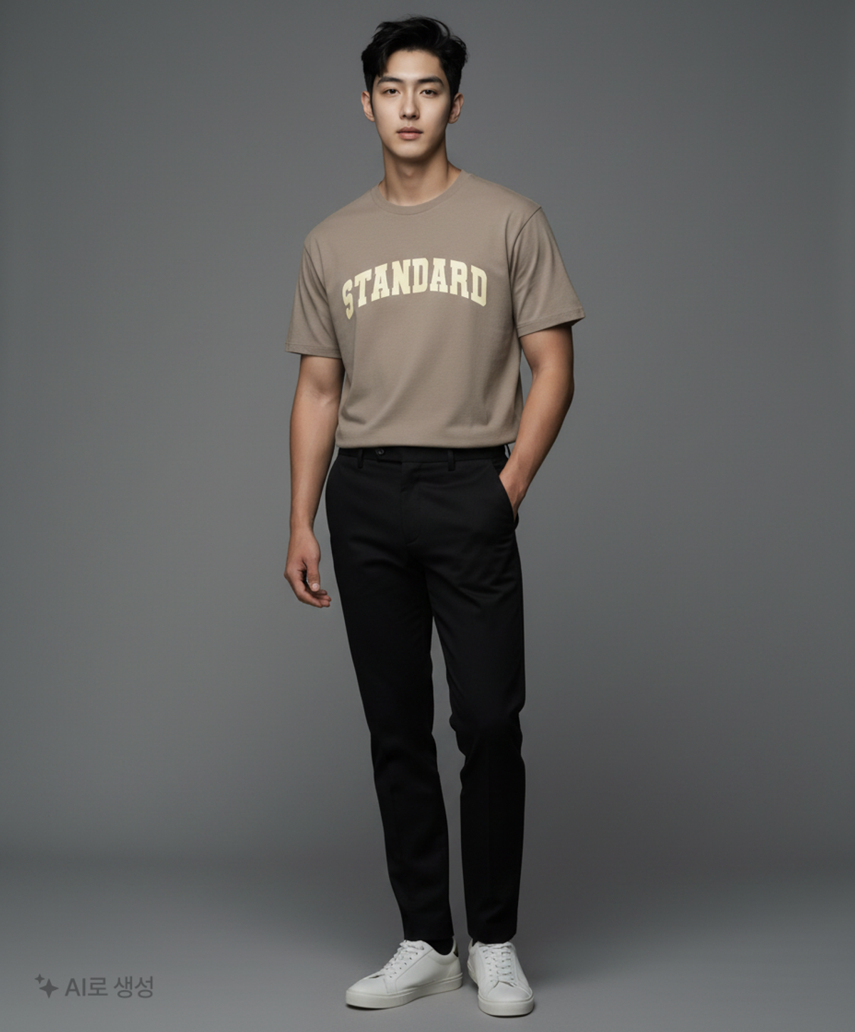더블유스탠다드(W STANDARD) 스탠다드 아치 로고 반팔 티셔츠 [12 COLOR] XL