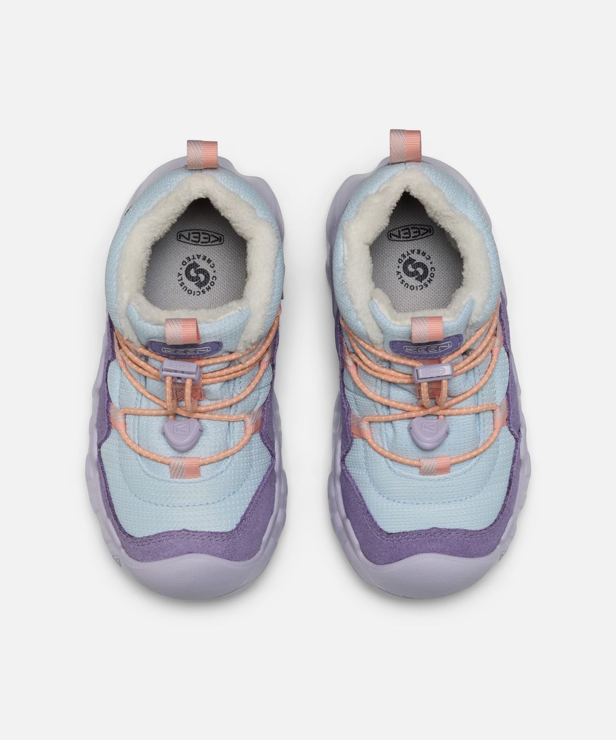 킨(KEEN) 하이파우저 처커 워터프루프 키즈(리틀키즈) 부츠 PURPLE HAZE/SKYWAY
