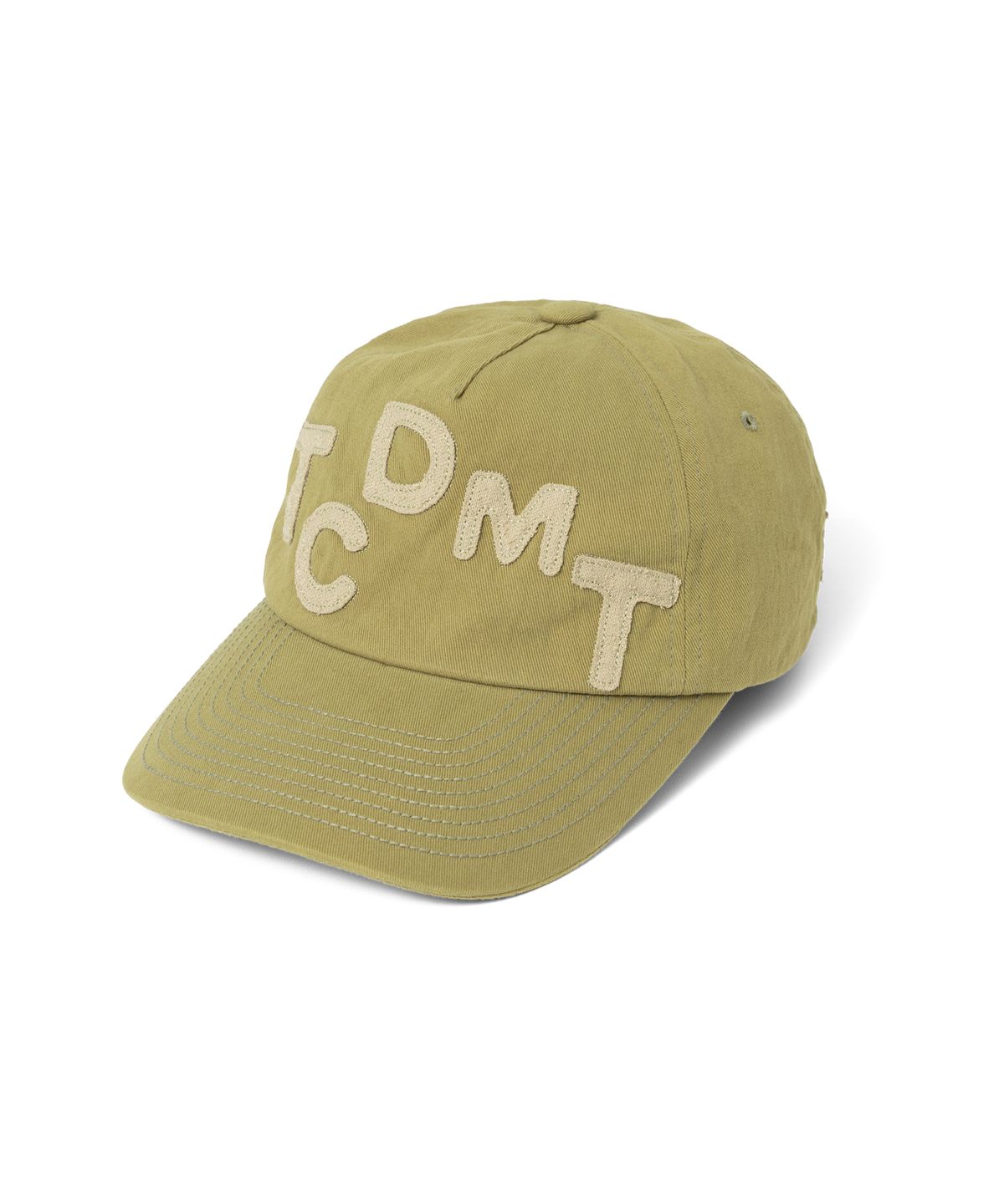 더콜디스트모먼트(THECOLDESTMOMENT) TCM logo typo cap (olive)