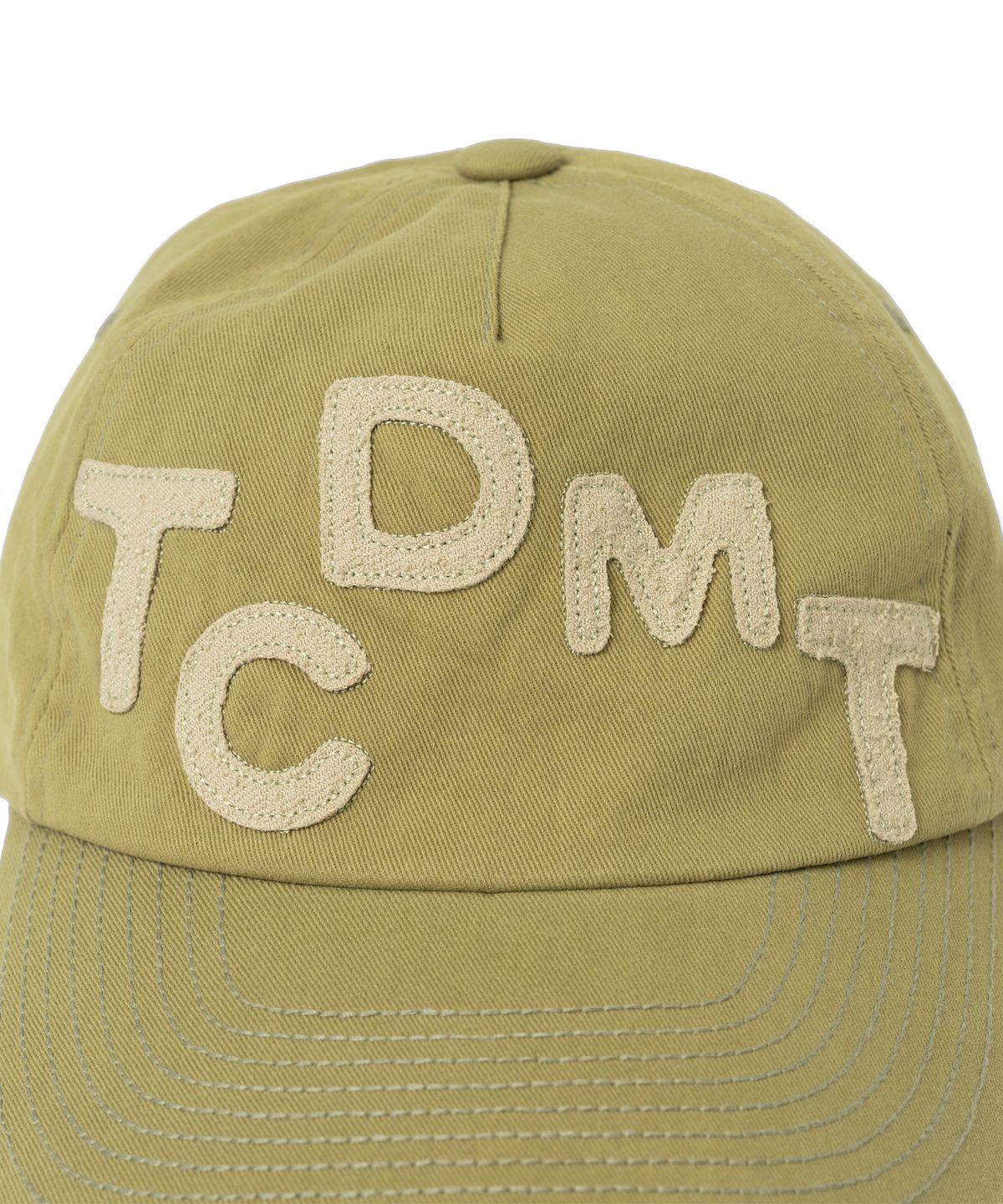 더콜디스트모먼트(THECOLDESTMOMENT) TCM logo typo cap (olive)