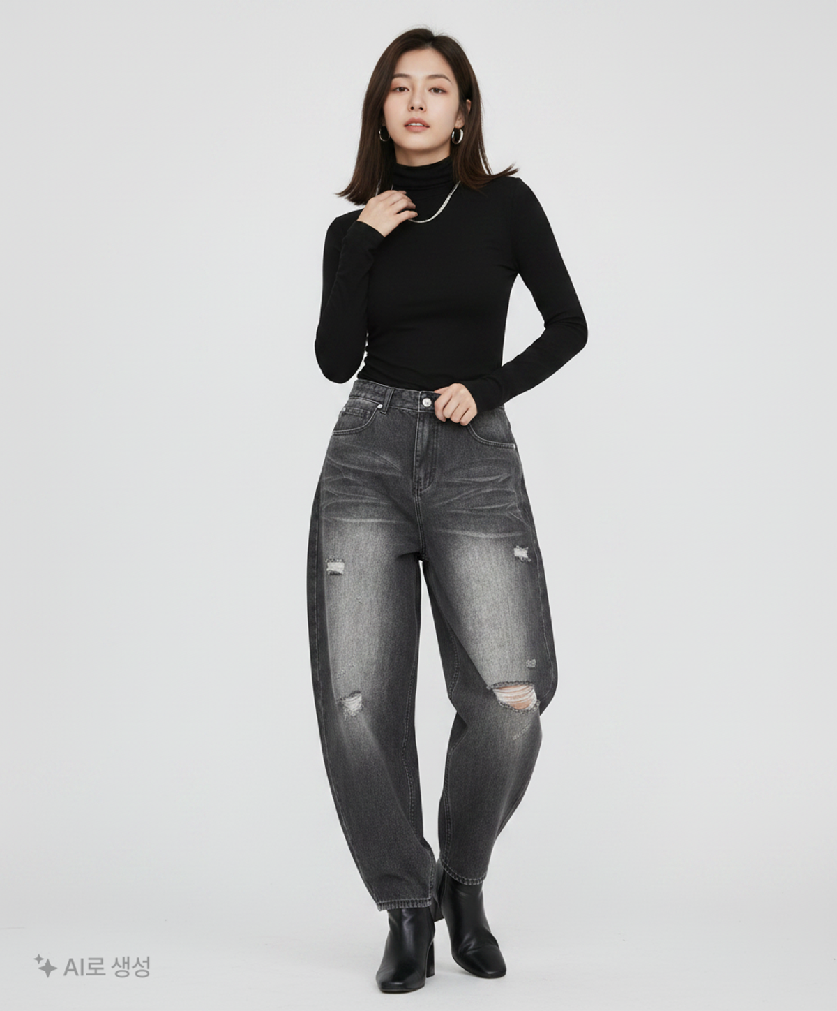 어널러코드(ANOLORCODE) 청/데님 팬츠 S