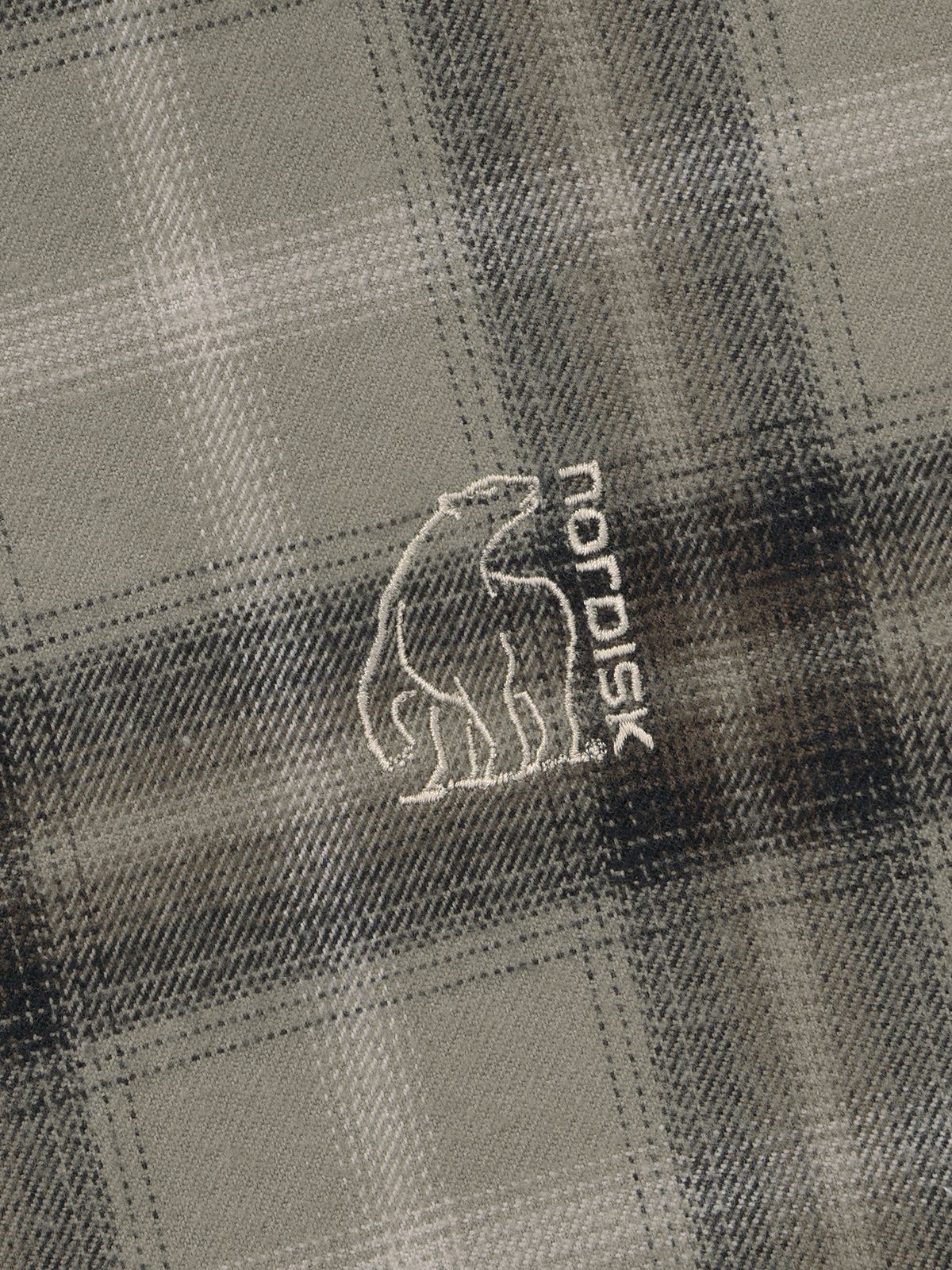 노르디스크(NORDISK) 플란넬 체크 셔츠 - U_Dark Brown