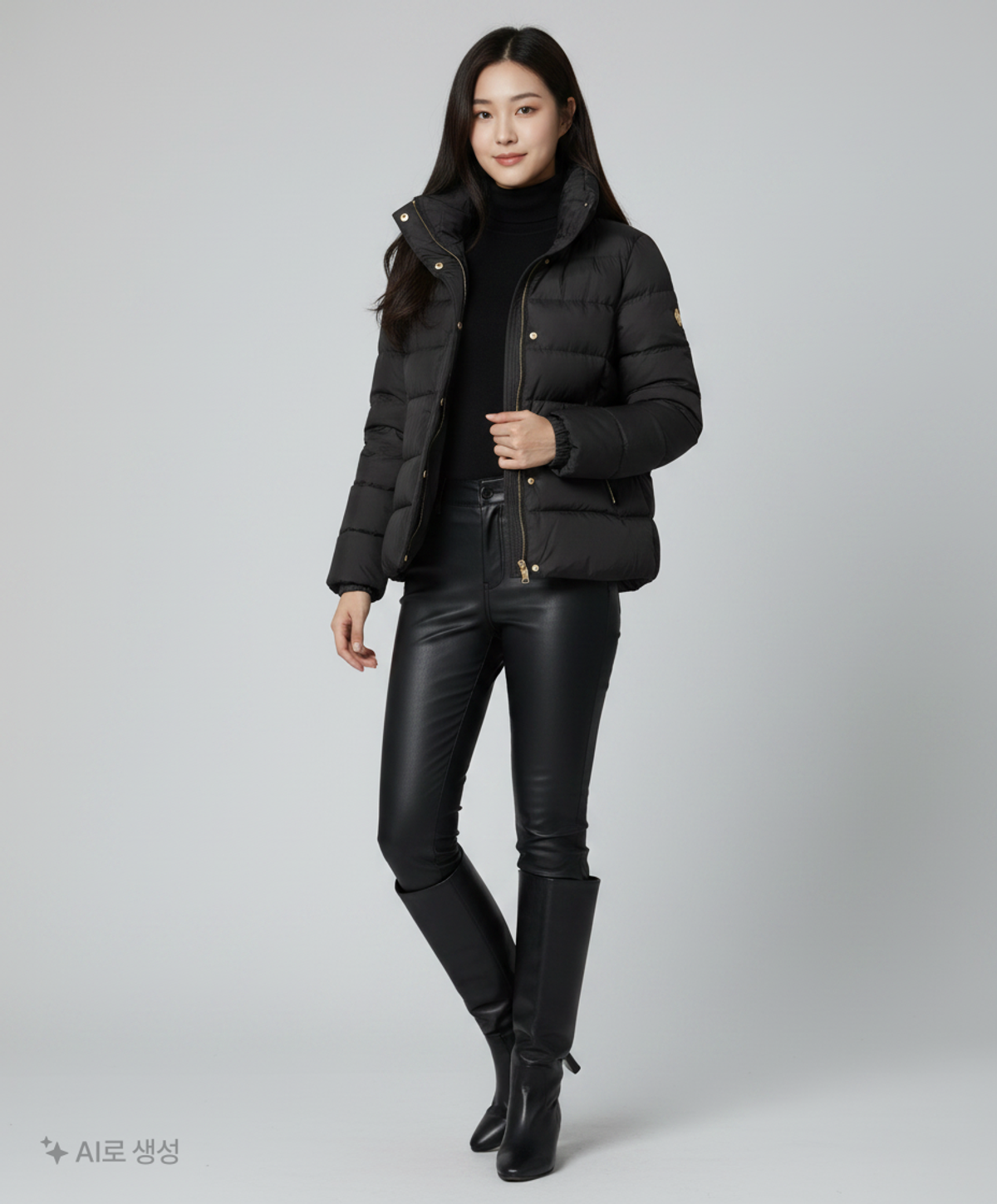 미쏘(MIXXO) 숏 패딩/숏 헤비 아우터 S