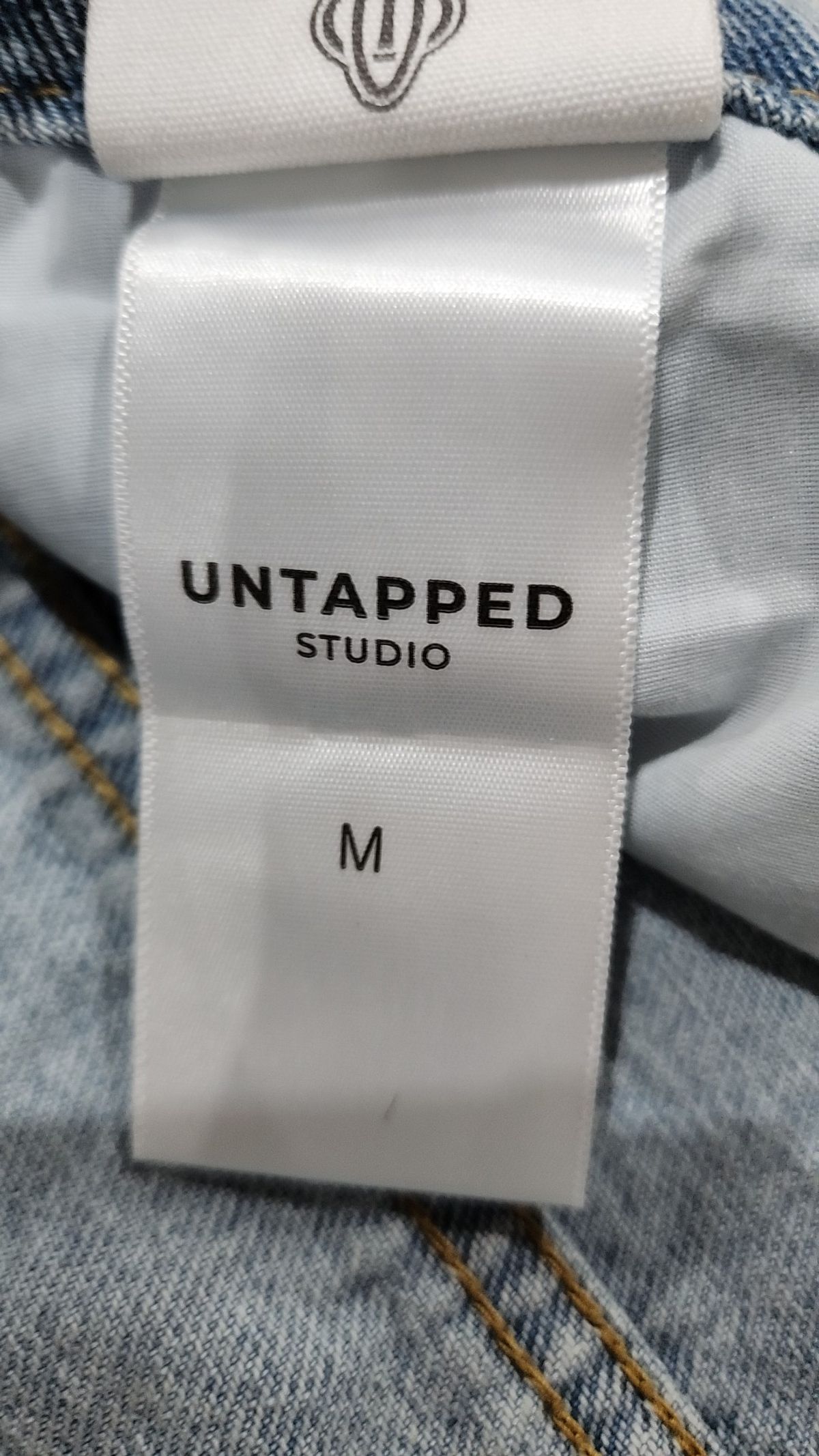 언탭트 스튜디오(UNTAPPED STUDIO) 바이오 워싱 와이드 청바지 데님 팬츠 8 COLOR M