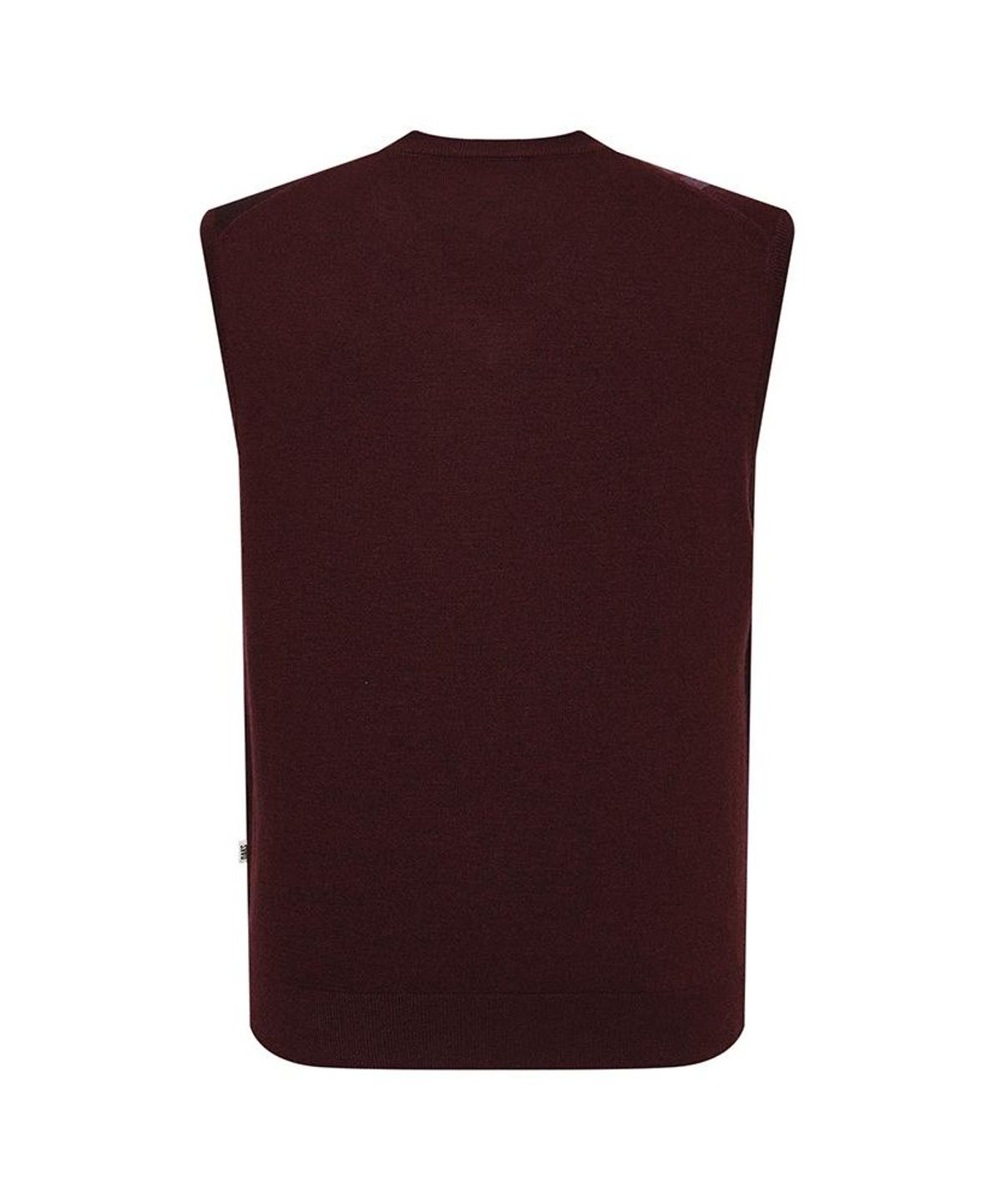 닥스셔츠(DAKS SHIRTS) 울100 체크 베스트 레귤러핏 레드_DMW1SWVE103R1