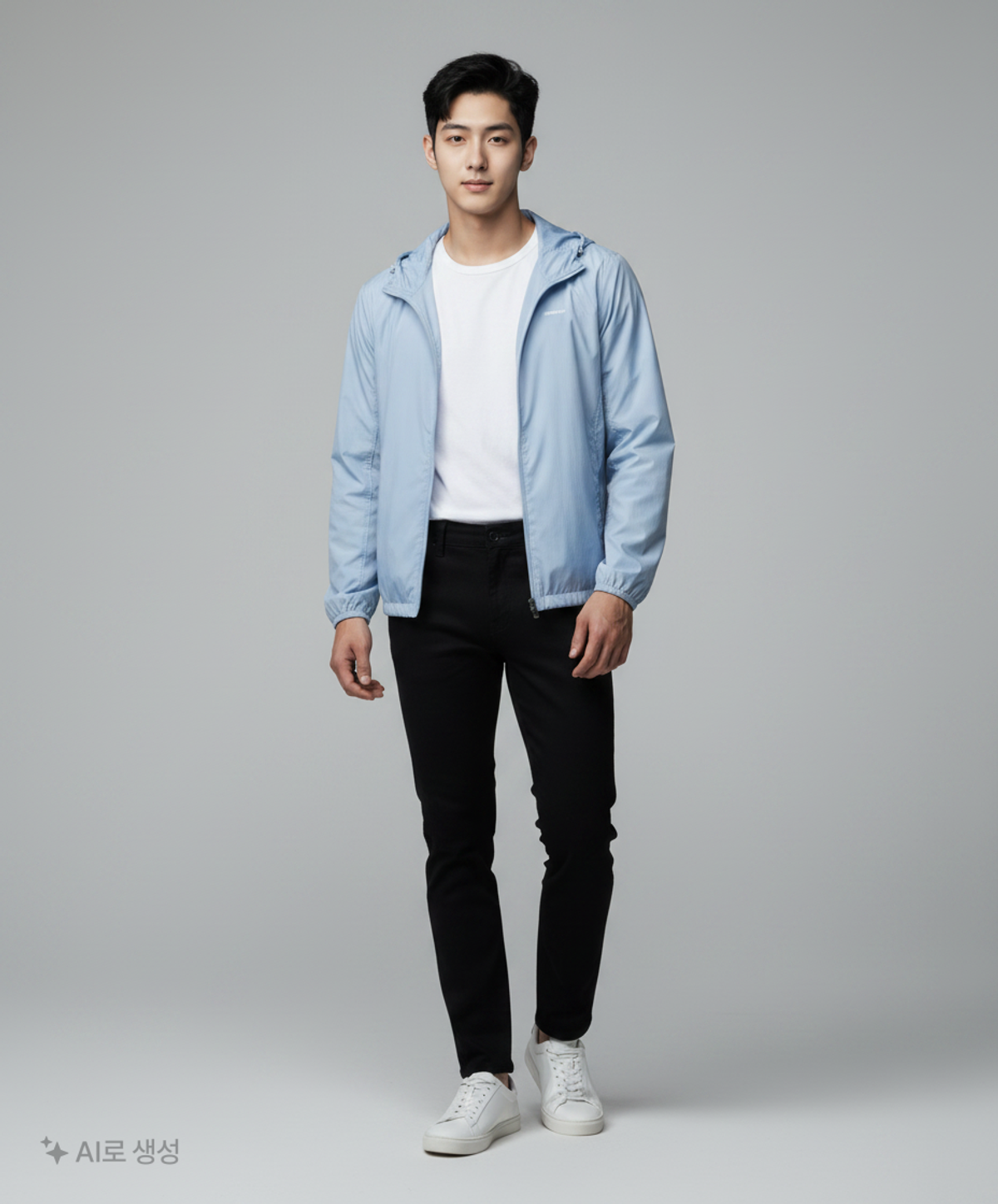 무신사 스탠다드(MUSINSA STANDARD) 나일론/코치 재킷 M