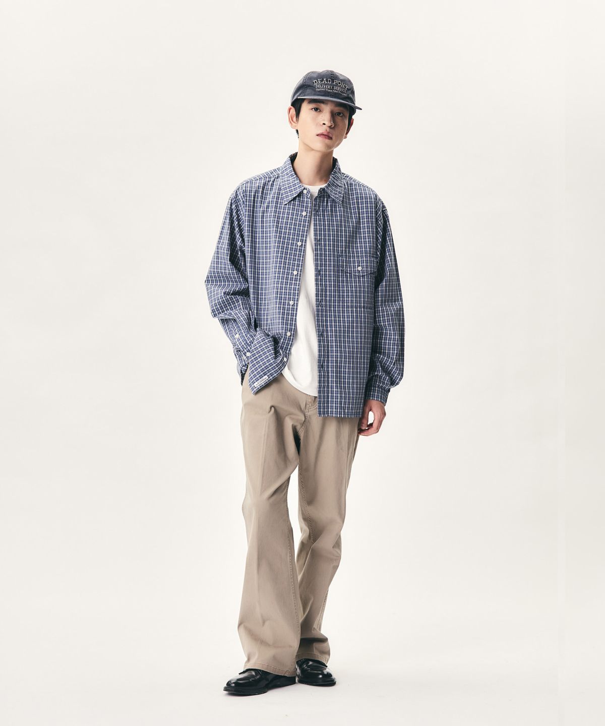 에스피오나지(ESPIONAGE) Dead Pony Service Vintage Cap Charcoal