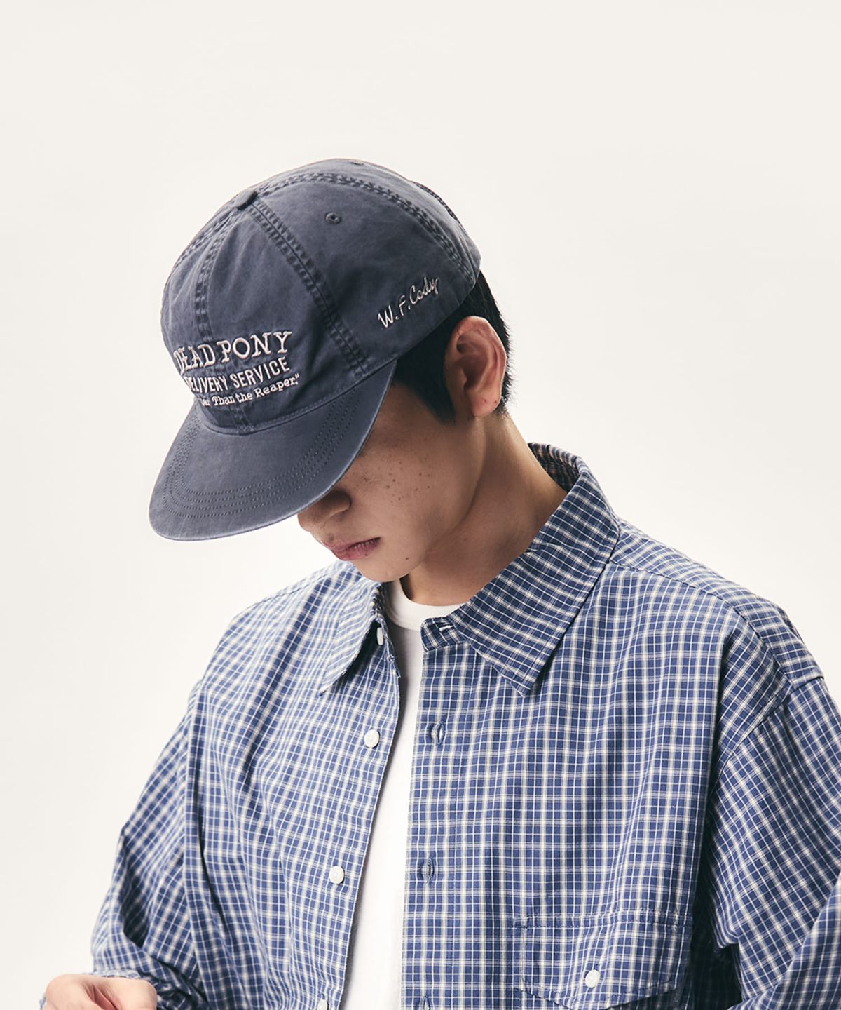 에스피오나지(ESPIONAGE) Dead Pony Service Vintage Cap Charcoal