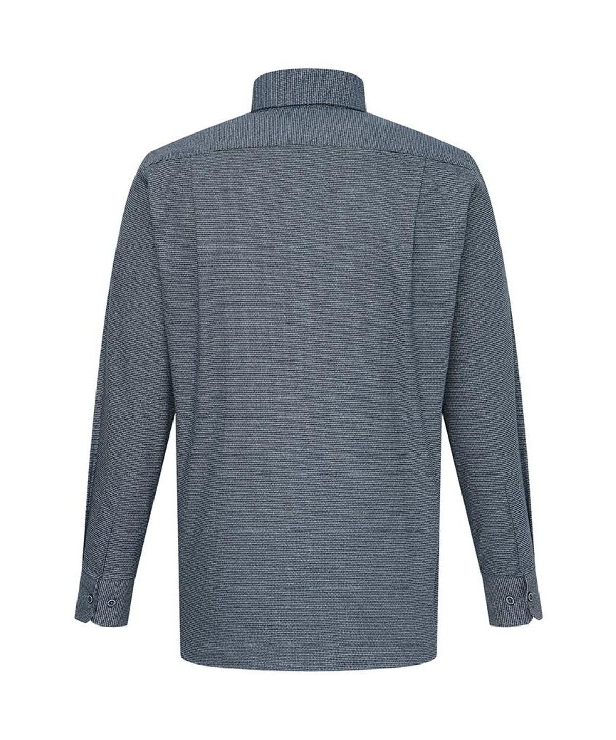닥스셔츠(DAKS SHIRTS) 노케어 폴리혼방 마이크로패턴셔츠 레귤러핏 네이비_DMW1SHDL122N1