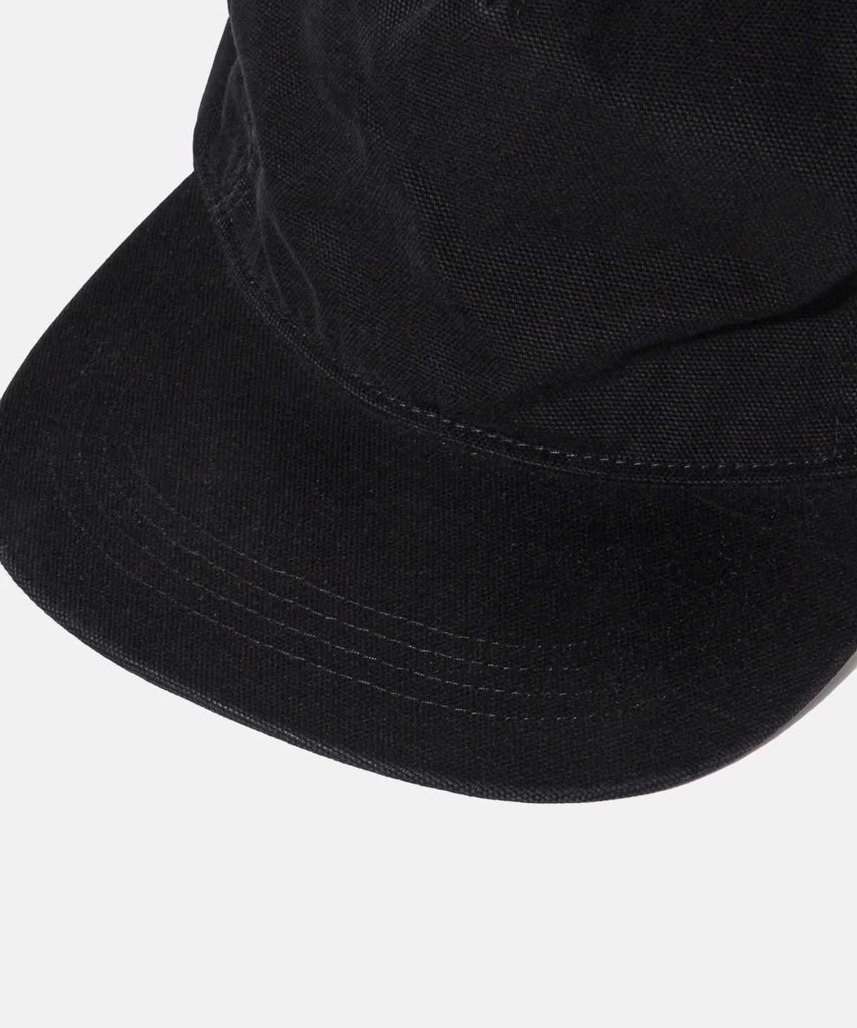 에스피오나지(ESPIONAGE) Washed Canvas 5Panel Cap Black