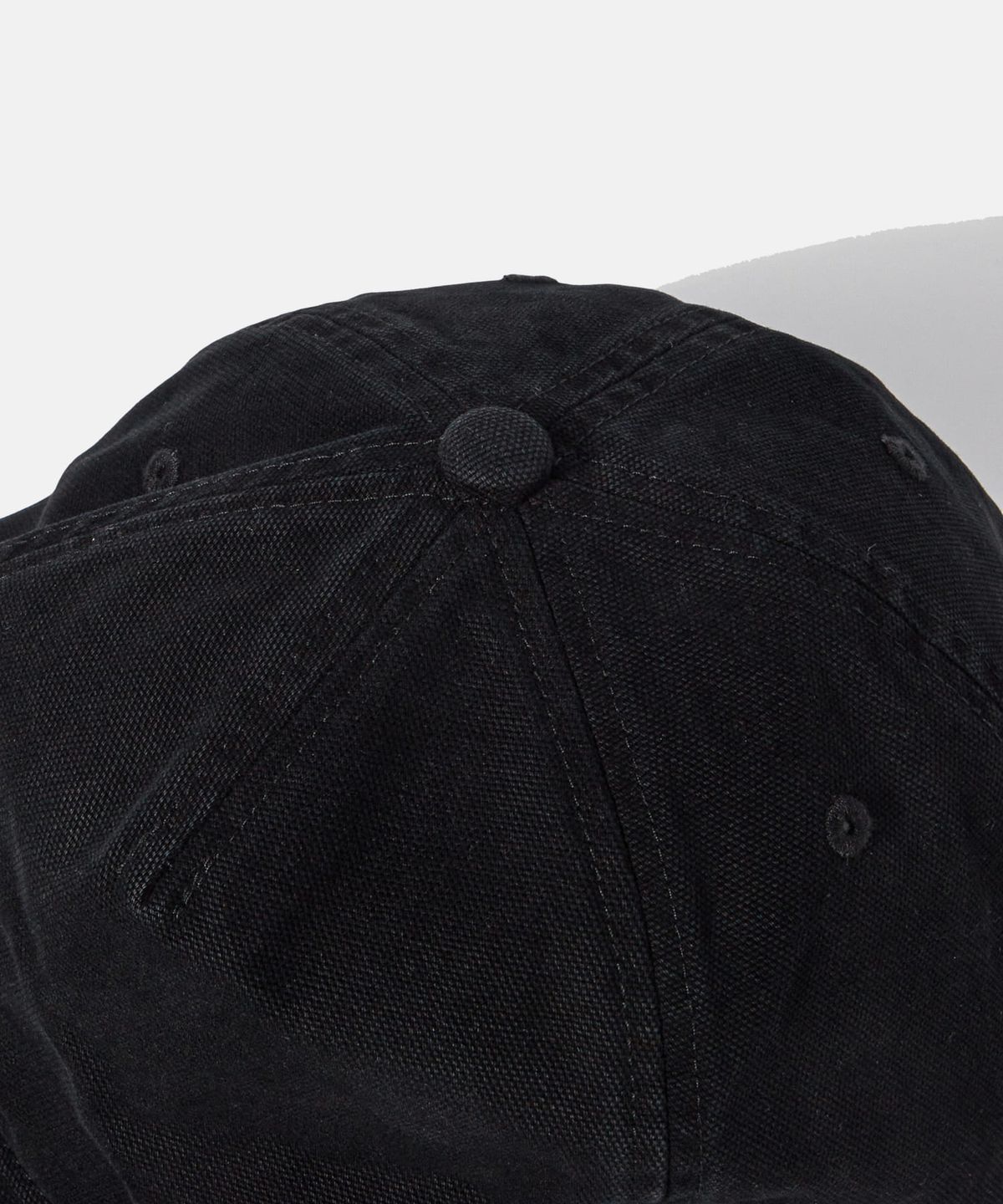 에스피오나지(ESPIONAGE) Washed Canvas 5Panel Cap Black