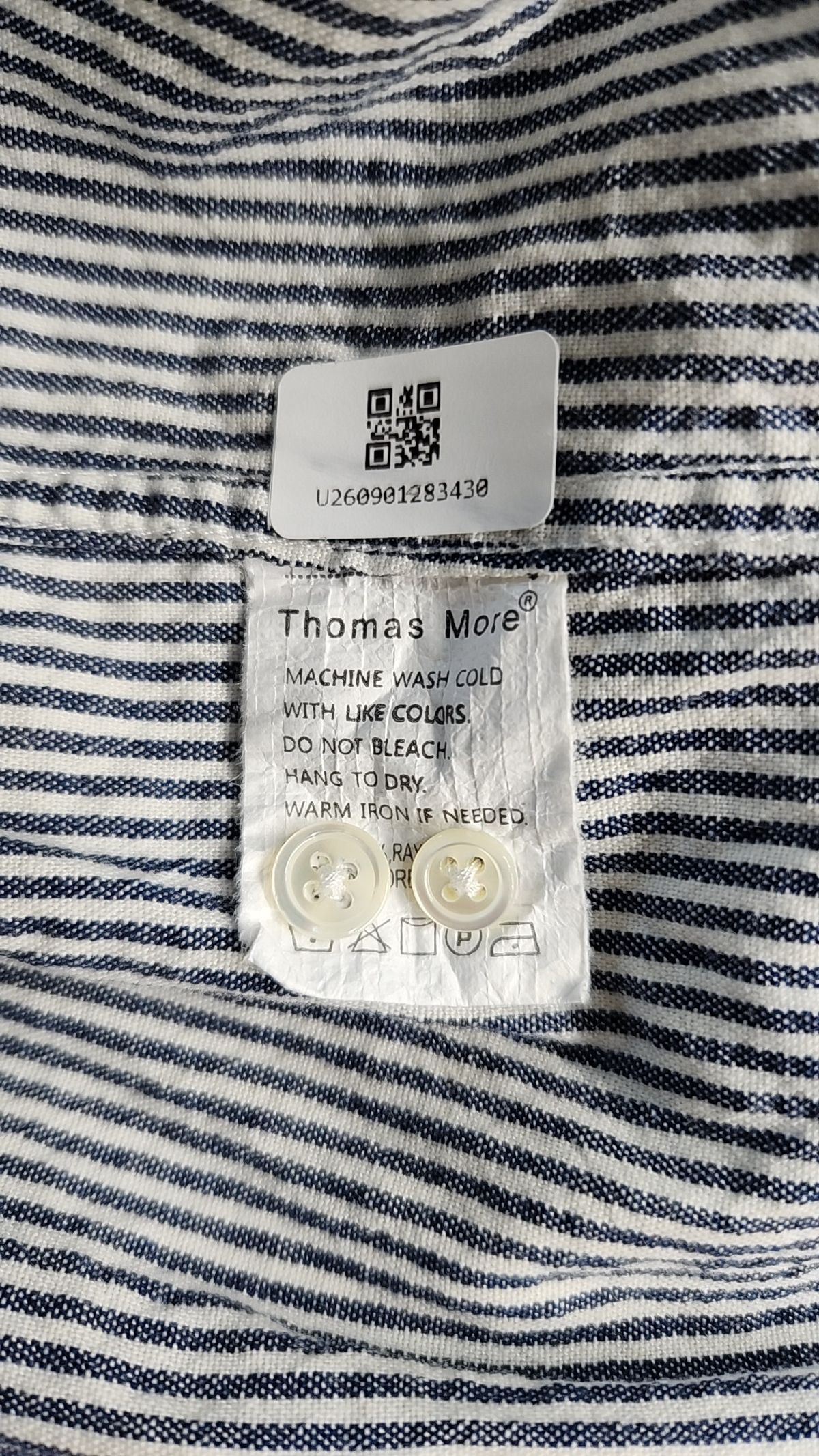 토마스모어(THOMASMORE) 캐주얼 셔츠 L