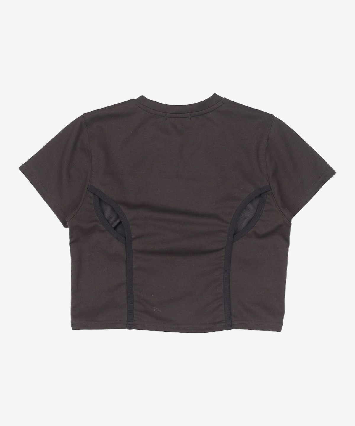 아트 오브 필드(ART OF FIELD) FLATLOCK STITCH T-SHIRT - BLACK 2