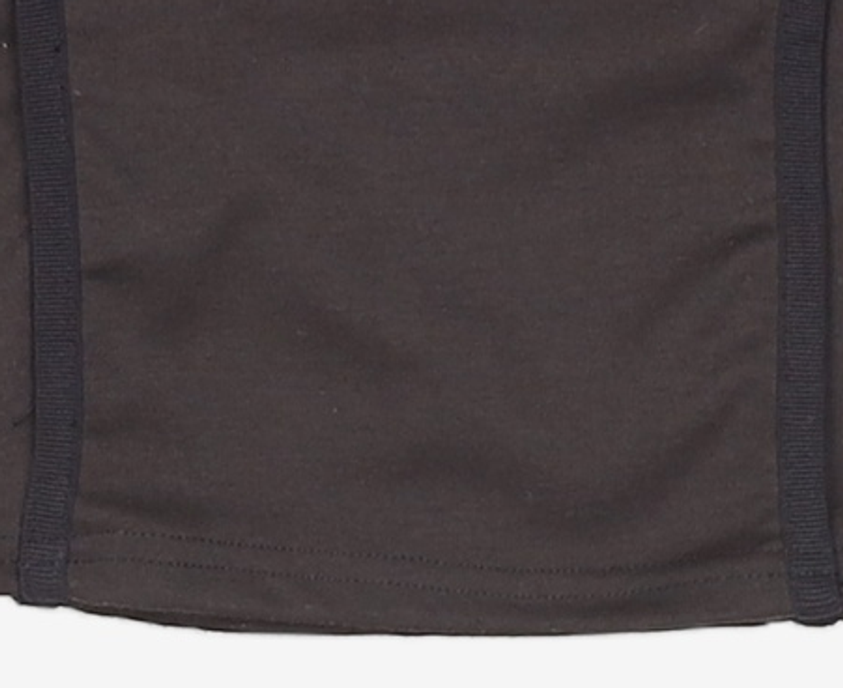 아트 오브 필드(ART OF FIELD) FLATLOCK STITCH T-SHIRT - BLACK 2