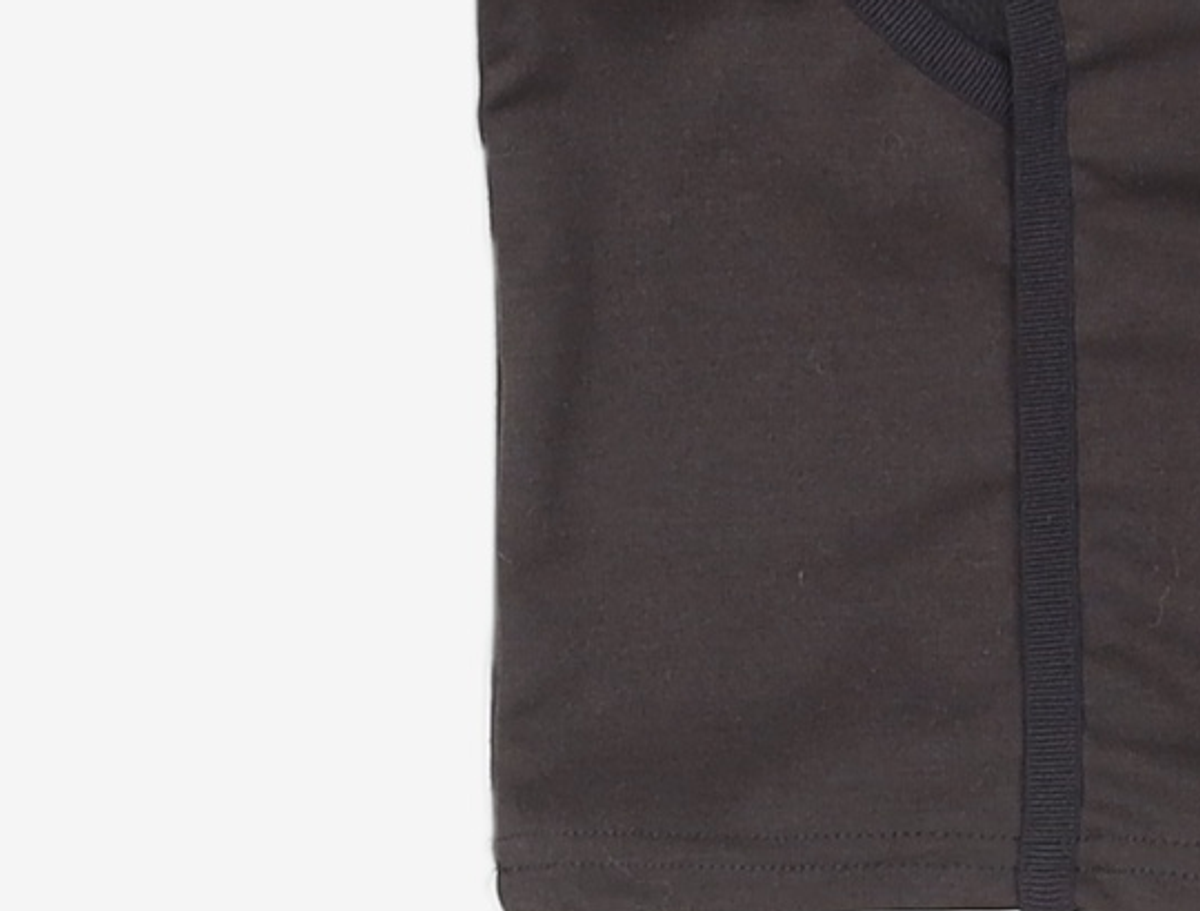 아트 오브 필드(ART OF FIELD) FLATLOCK STITCH T-SHIRT - BLACK 2