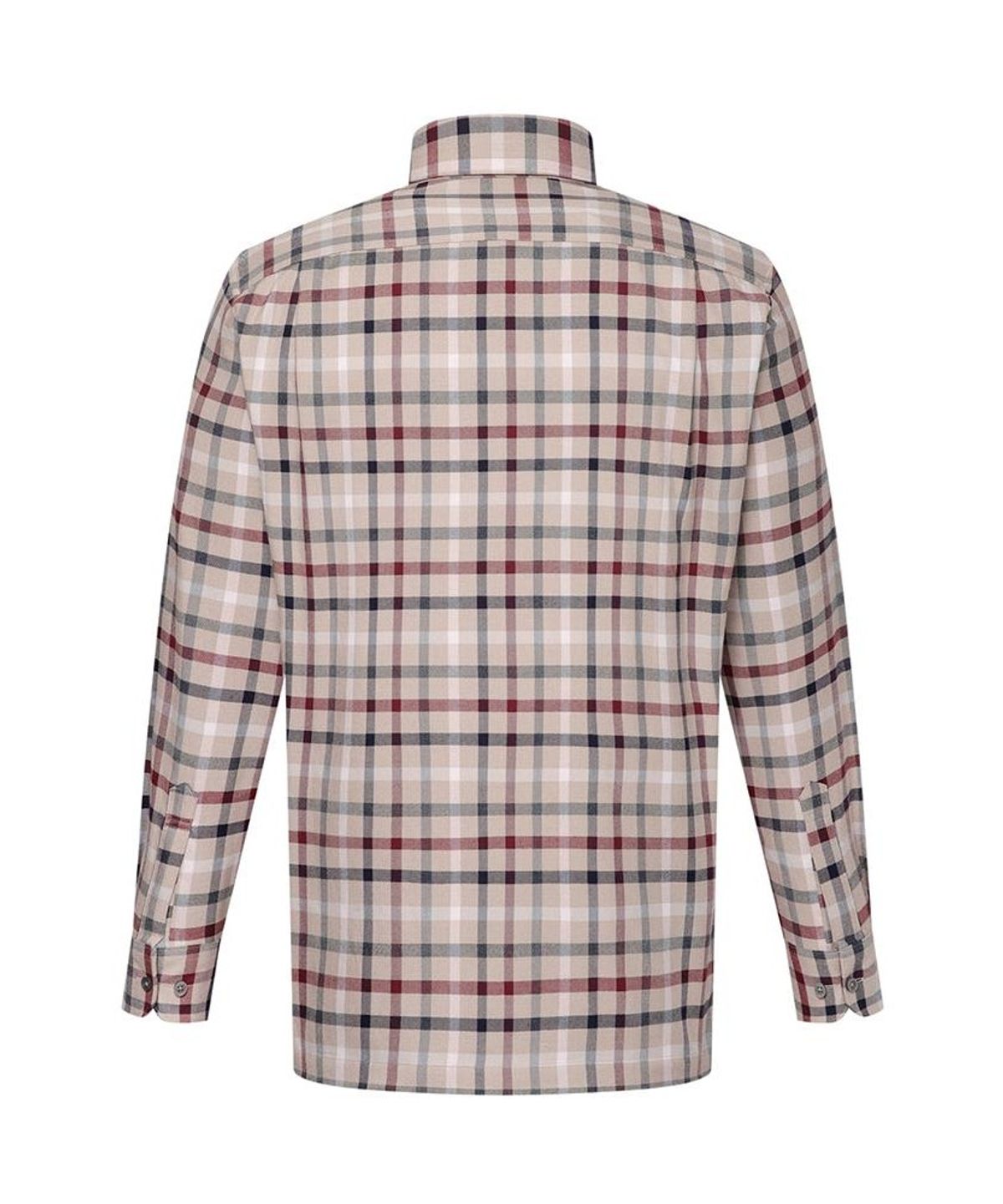닥스셔츠(DAKS SHIRTS) 노케어 폴리혼방 미듐체크셔츠 레귤러핏 베이지_DMW3SHCL120I1
