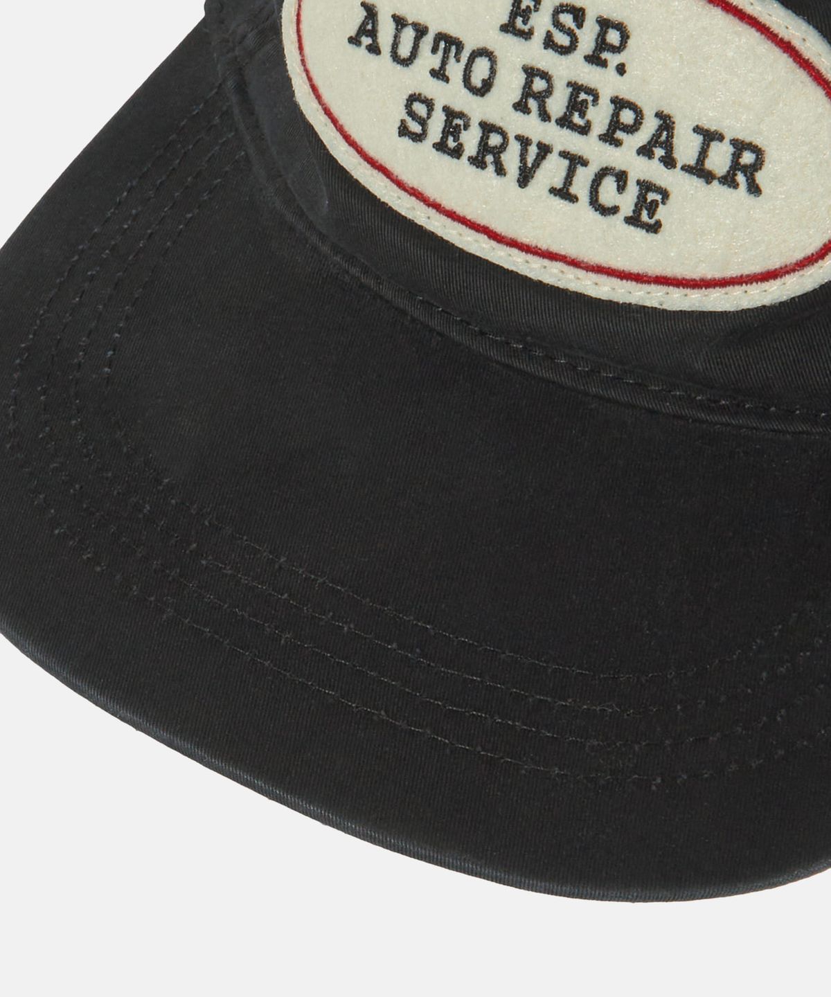 에스피오나지(ESPIONAGE) Auto Repair 5Panel Vintage Cap Black