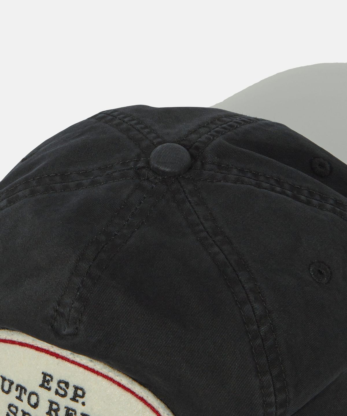 에스피오나지(ESPIONAGE) Auto Repair 5Panel Vintage Cap Black