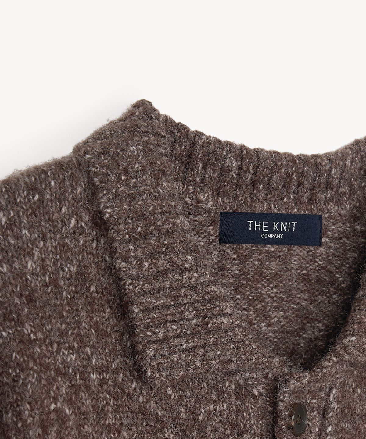 더니트컴퍼니(THEKNITCOMPANY) 헤어리 텍스처 카라 가디건 3color