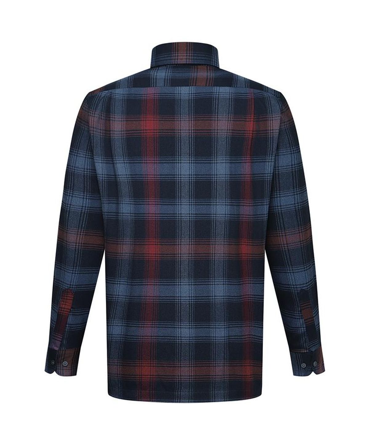 닥스셔츠(DAKS SHIRTS) 노케어 폴리혼방 라지체크셔츠 레귤러핏 네이비_DMW3SHCL130N1
