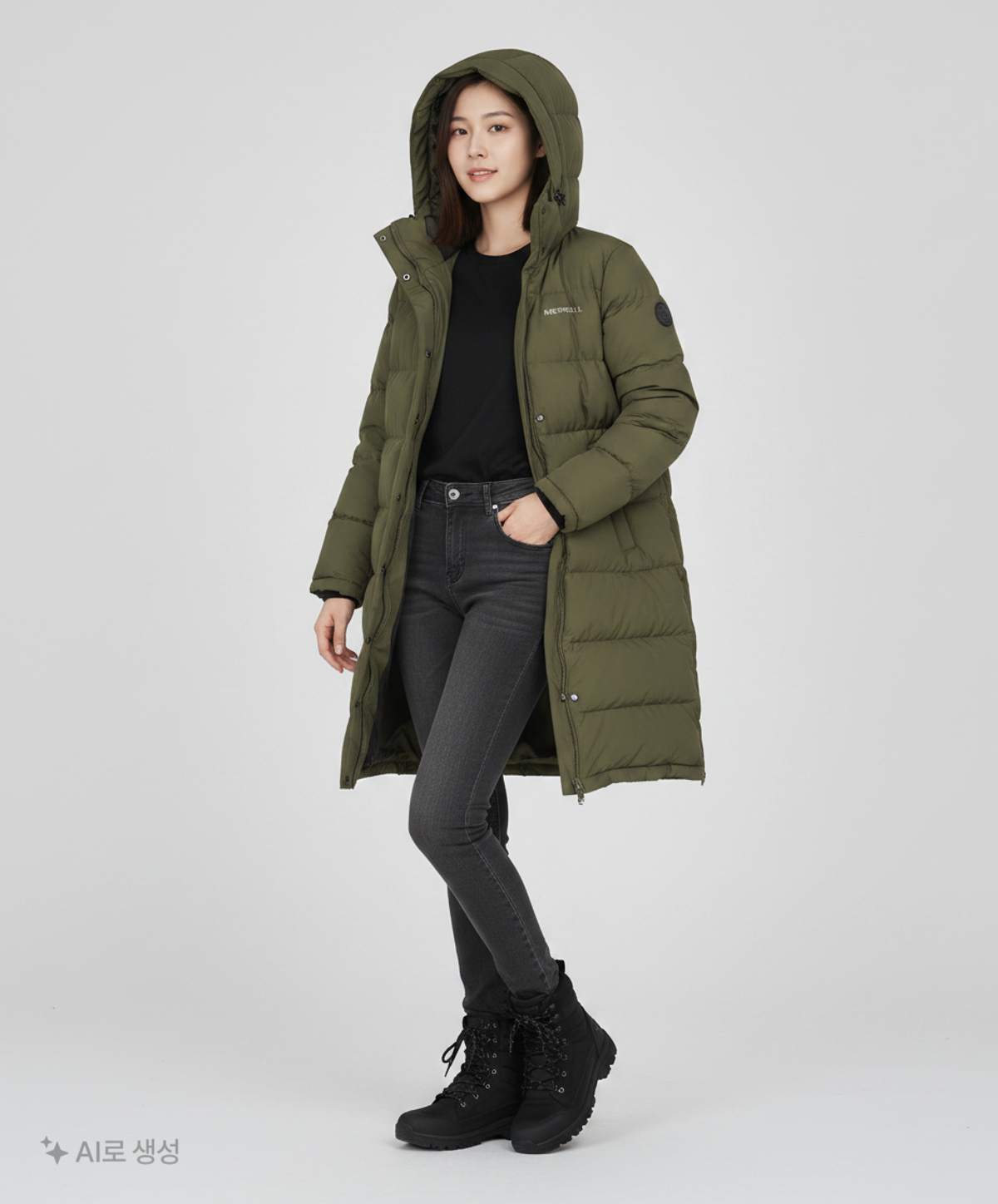 머렐(MERRELL) 롱 패딩/롱 헤비 아우터 M