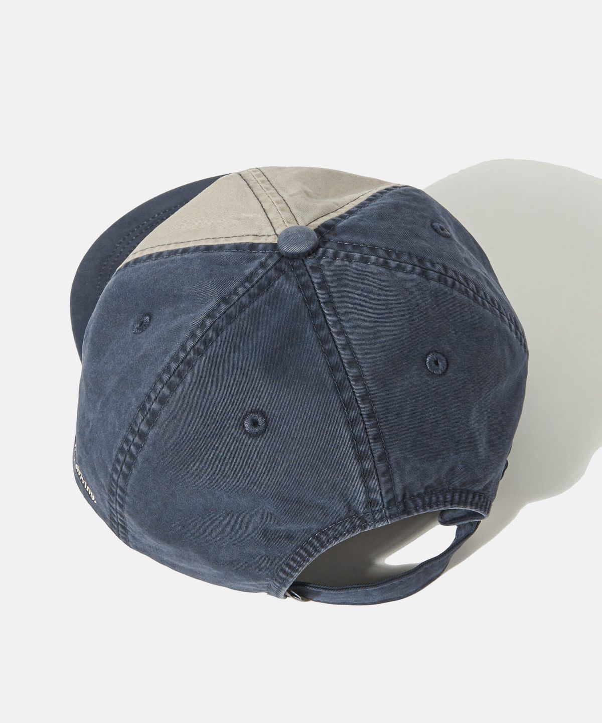 에스피오나지(ESPIONAGE) Auto Repair 5Panel Vintage Cap Navy & Cream