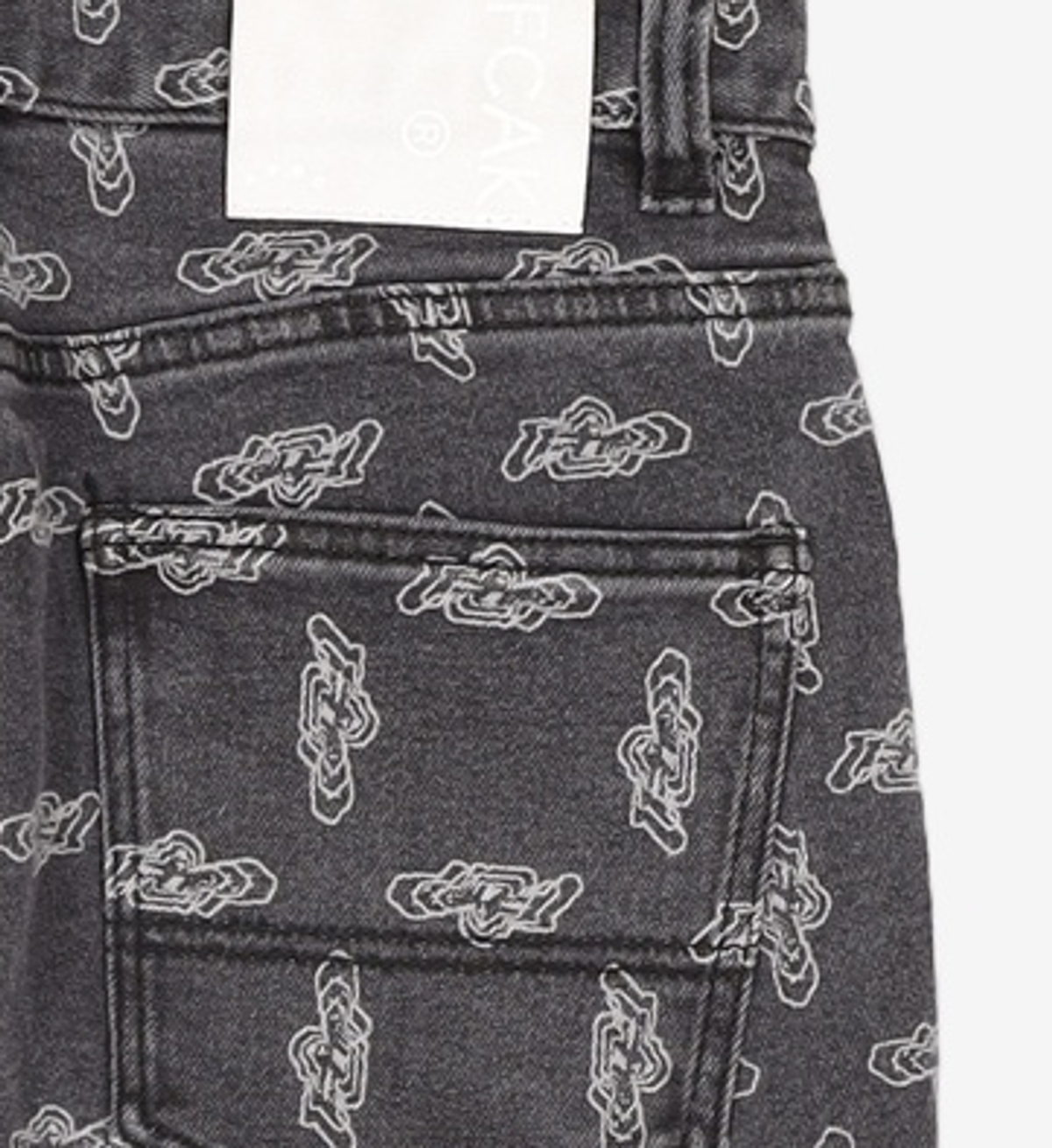 어피스오브케이크(APIECEOFCAKE) FLIP Denim Pants_Black L